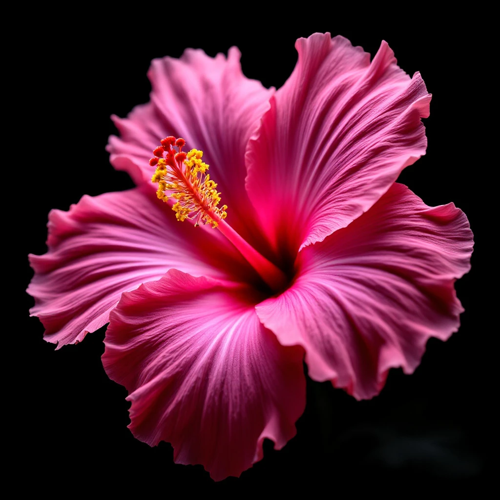 Pink hibiscus