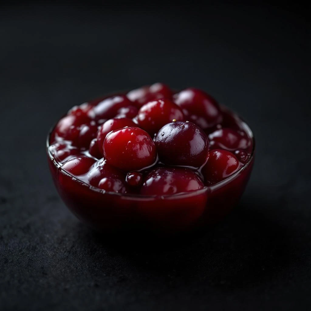 Plum compote