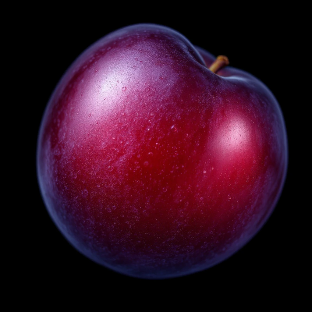 Plum skin