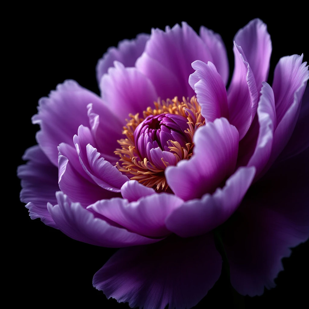 Purple Peony