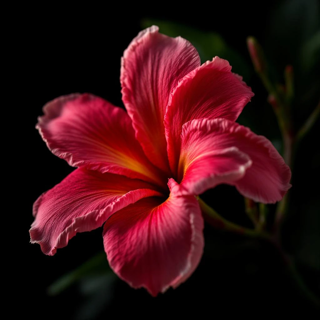 Red frangipani