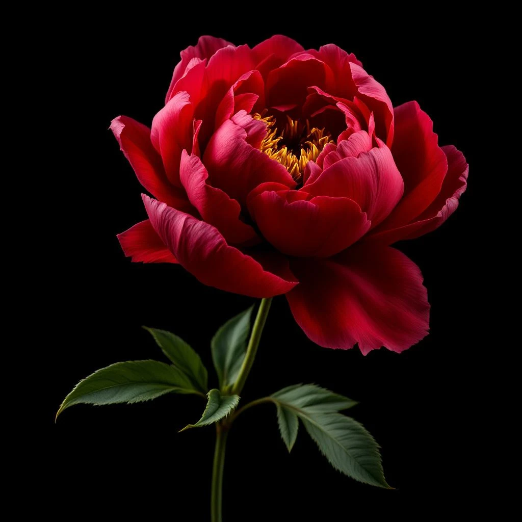 Red Peony