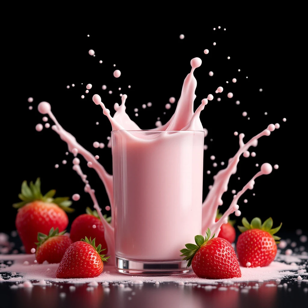 Strawberry milk