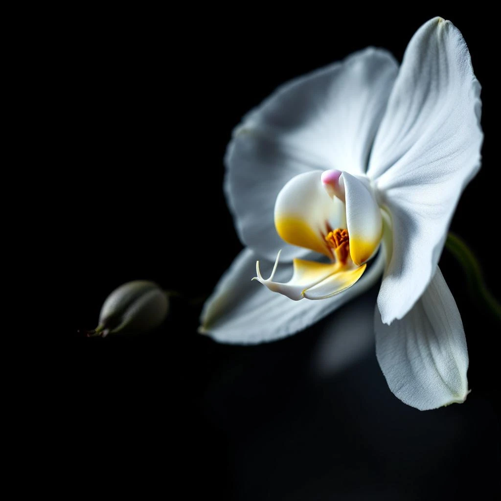 White Angel Orchid