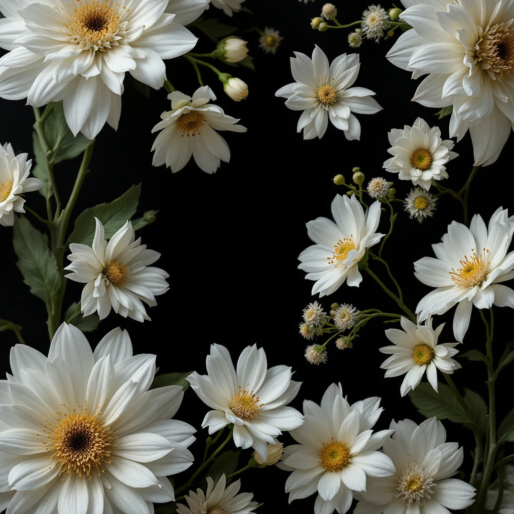 White Florals