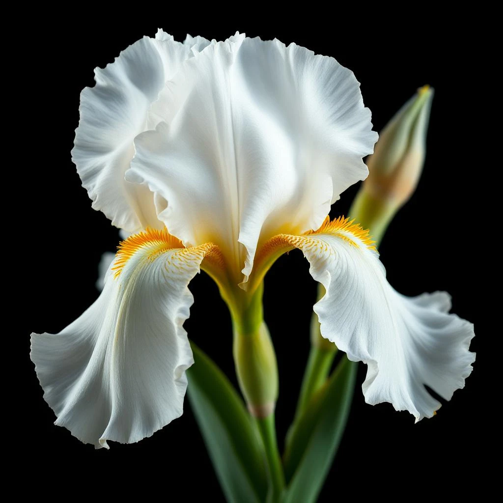 White iris