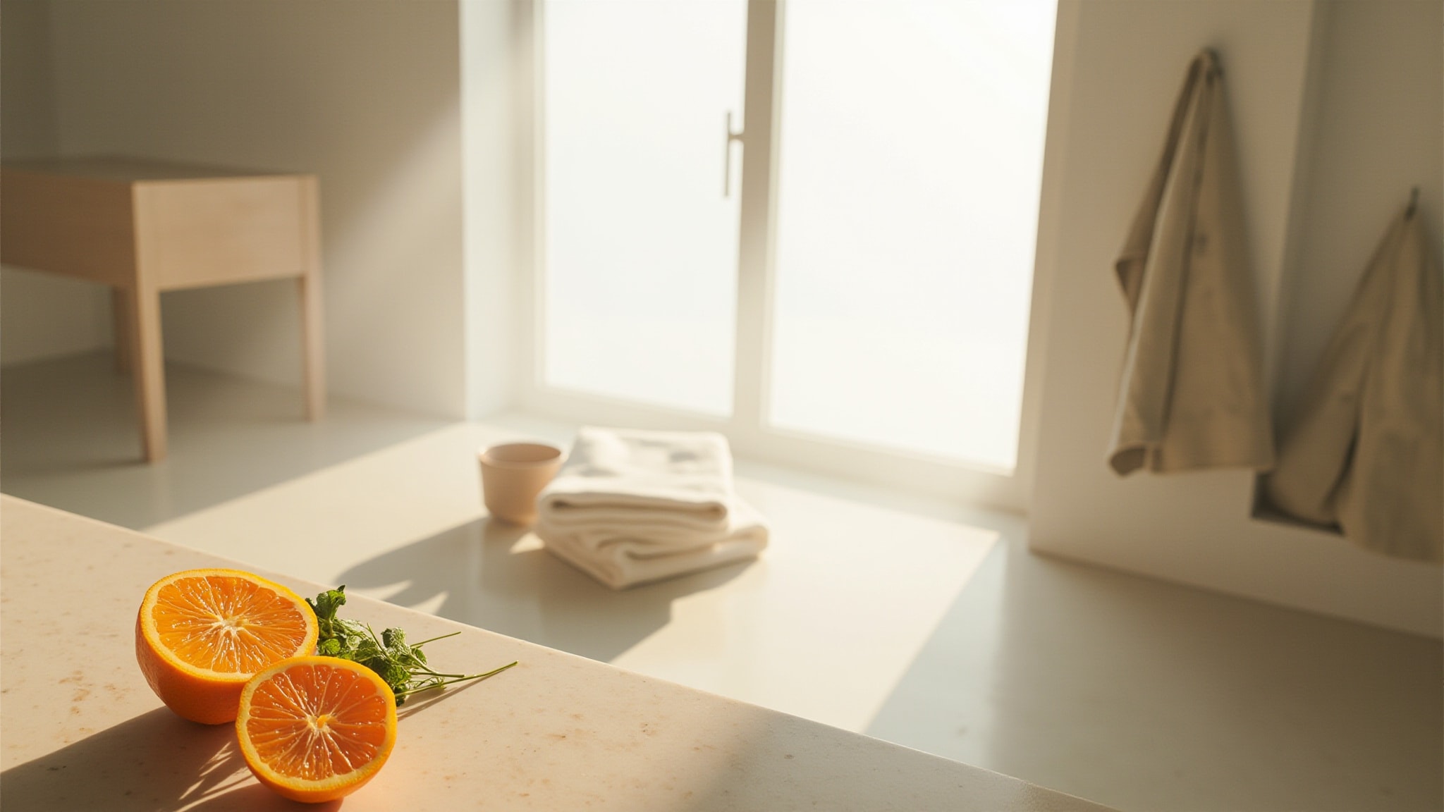 Mandarine & Lin by 100 Bon. Atmospheric mood