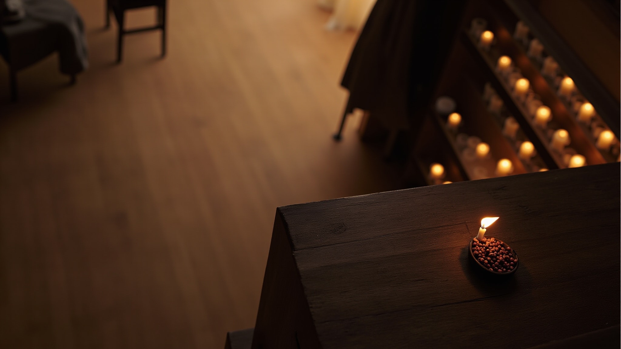 11 Candles In Antwerpen by Freddie Albrighton. Atmospheric mood