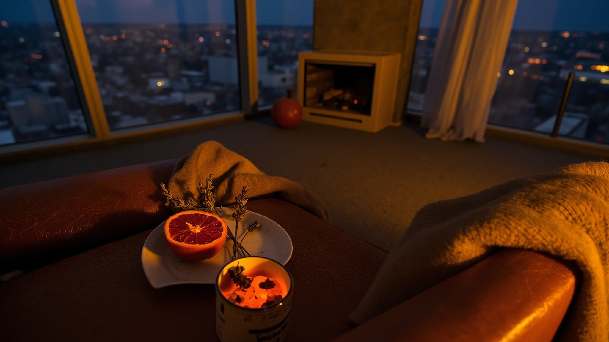 A Kiss By The Fireside by 4160 Tuesdays. Atmospheric mood