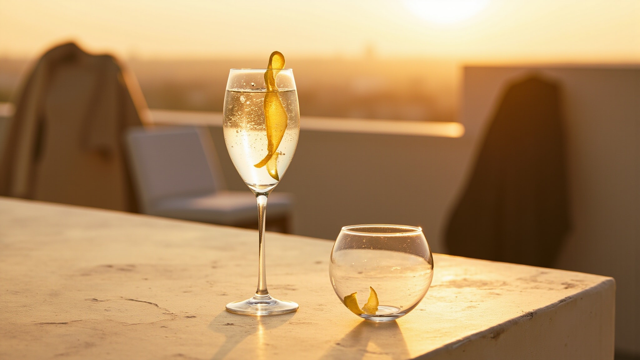 Gin Sling by Aaron Terence Hughes. Atmospheric mood