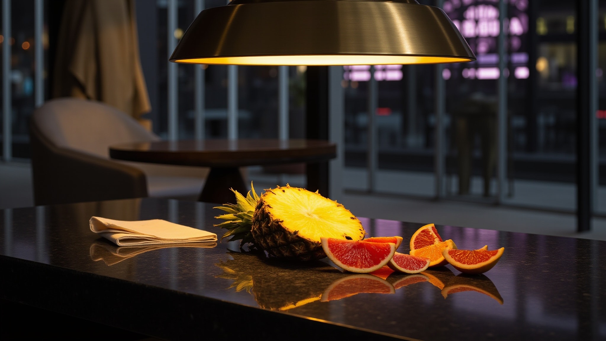 Neon by Aaron Terence Hughes. Atmospheric mood