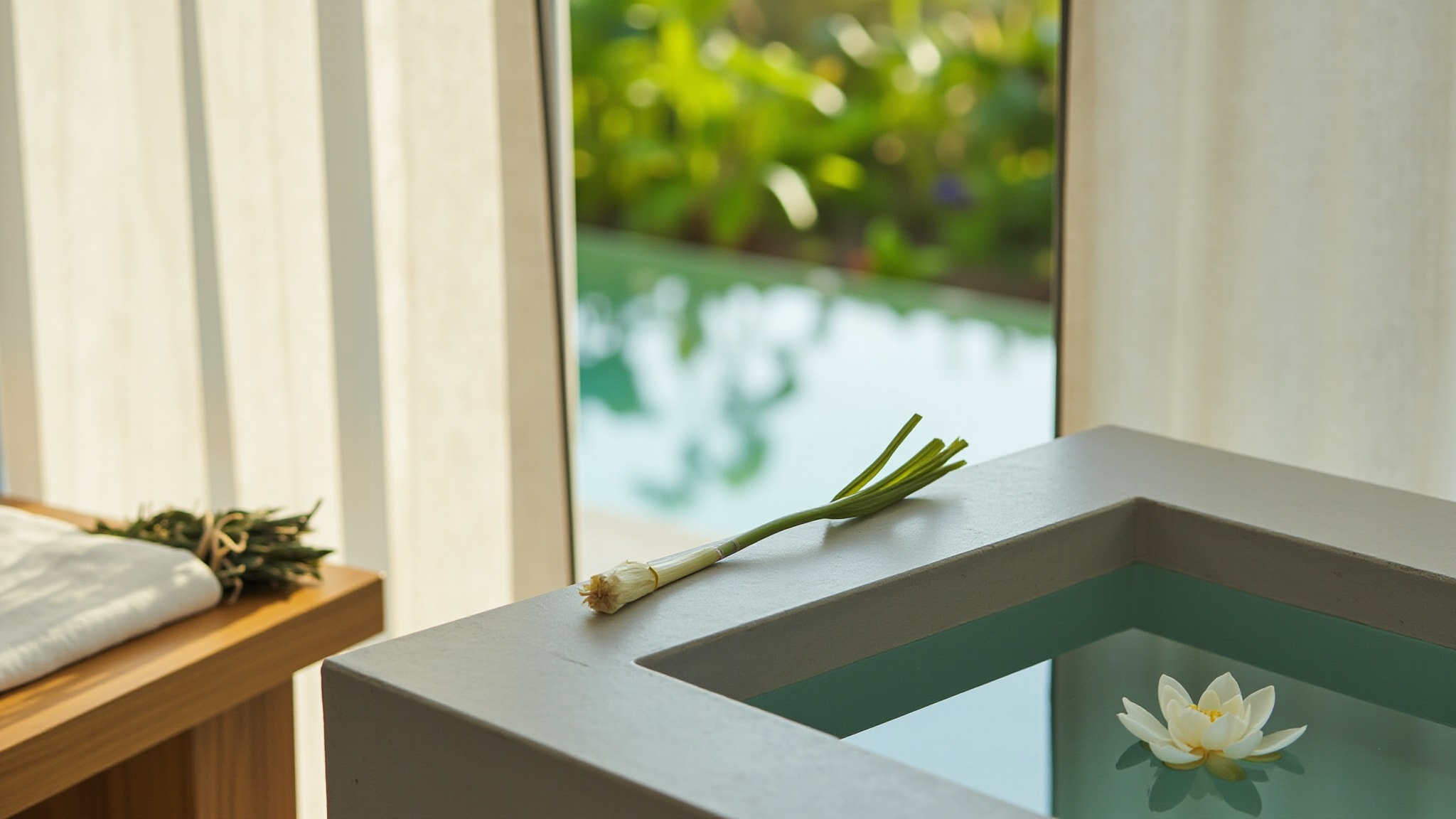 Lotus Blanc by Acorelle. Atmospheric mood