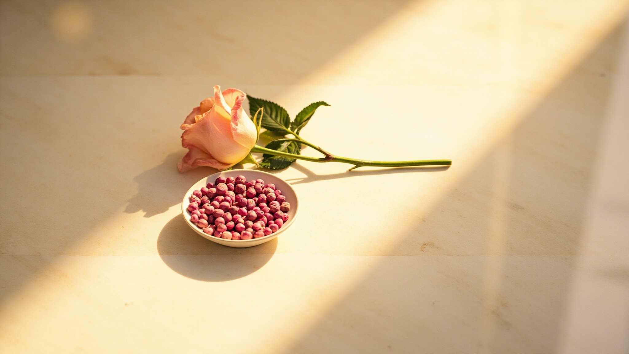 Luce di Rosa by Acqua di Parma. Atmospheric mood