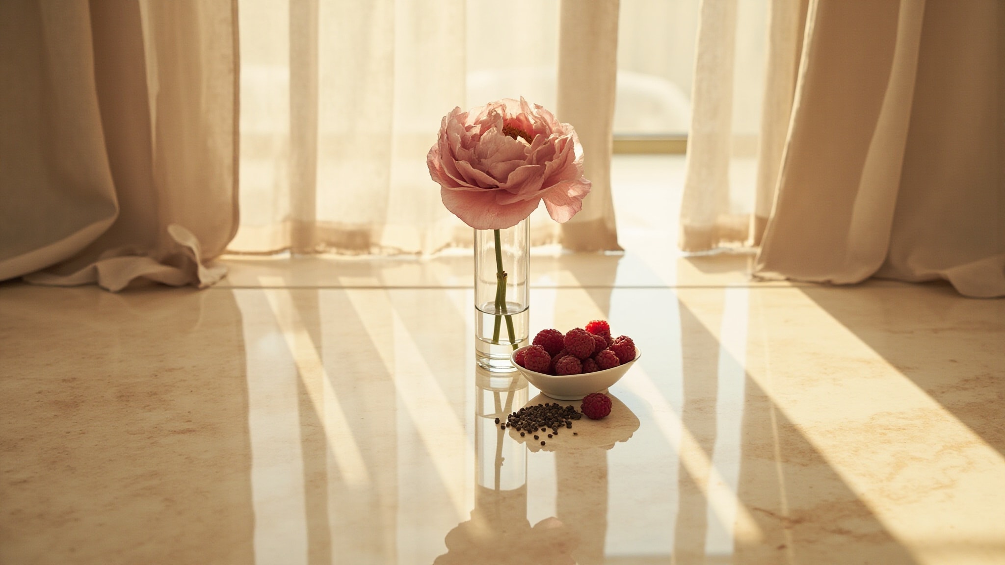 Peonia Nobile Edizione Speciale by Acqua di Parma. Atmospheric mood