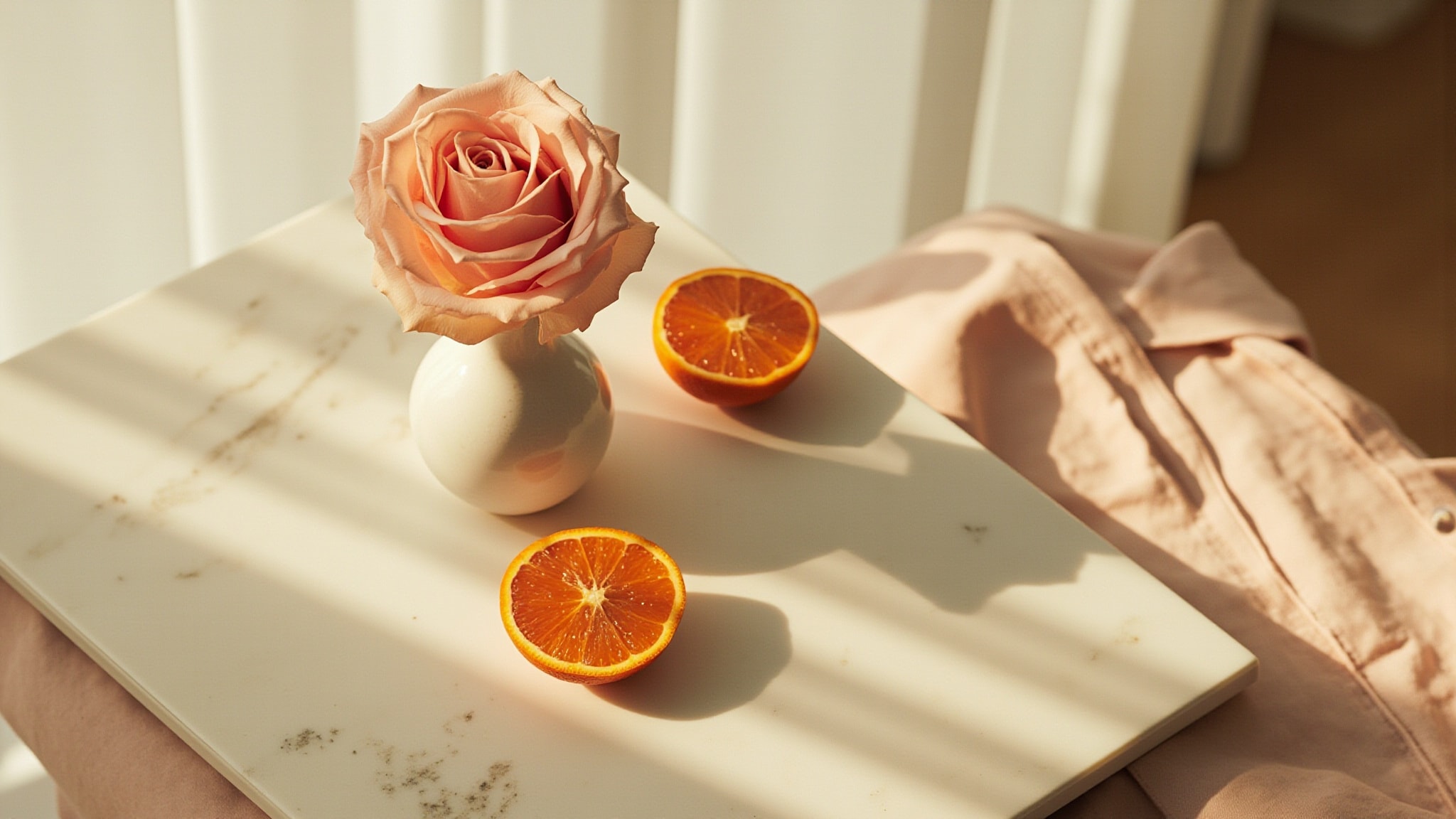 Rosa Nobile by Acqua di Parma. Atmospheric mood