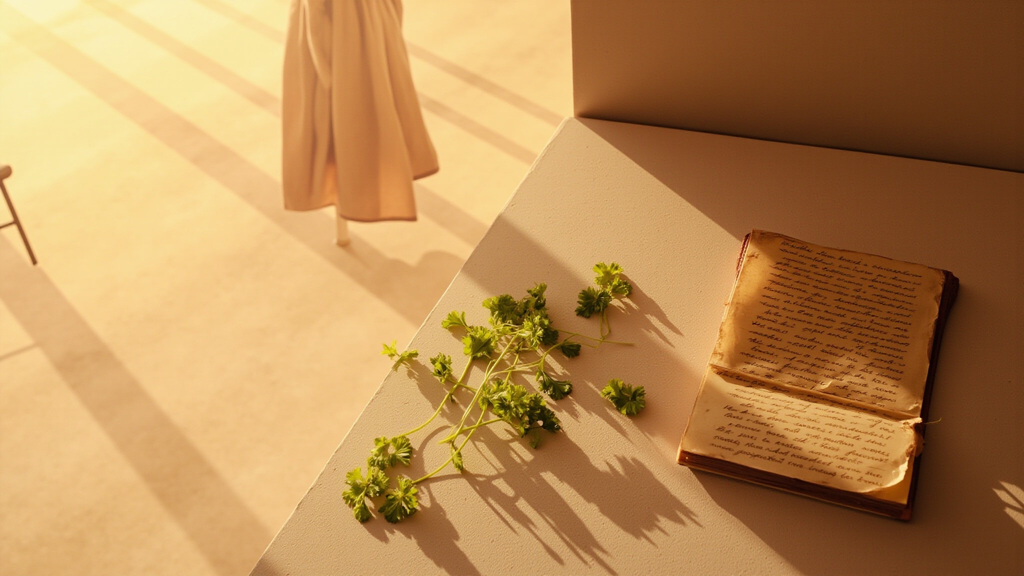 Pélargonium by Aedes de Venustas. Atmospheric mood