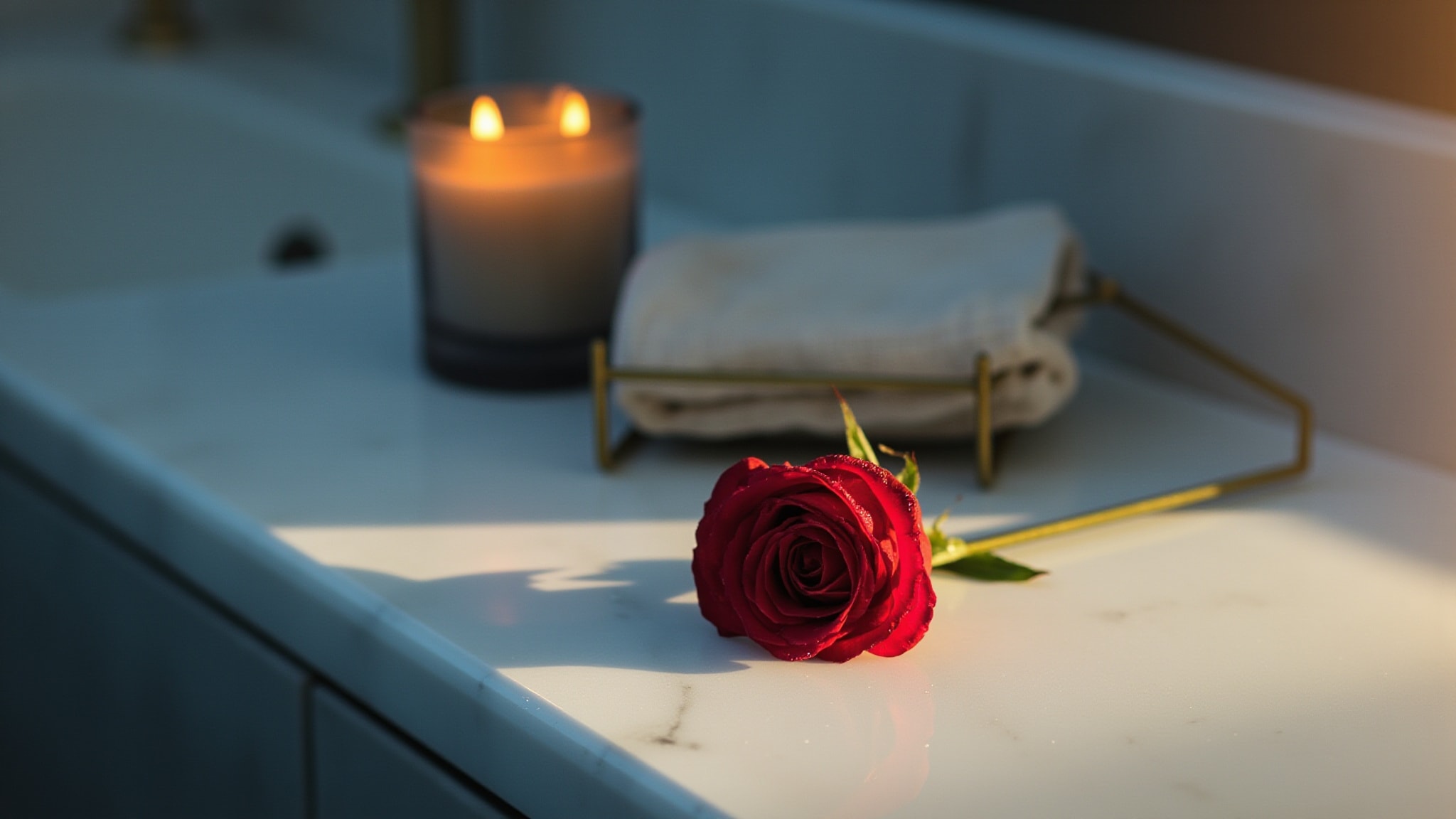 Rose de Grasse Rouge by Aerin. Atmospheric mood