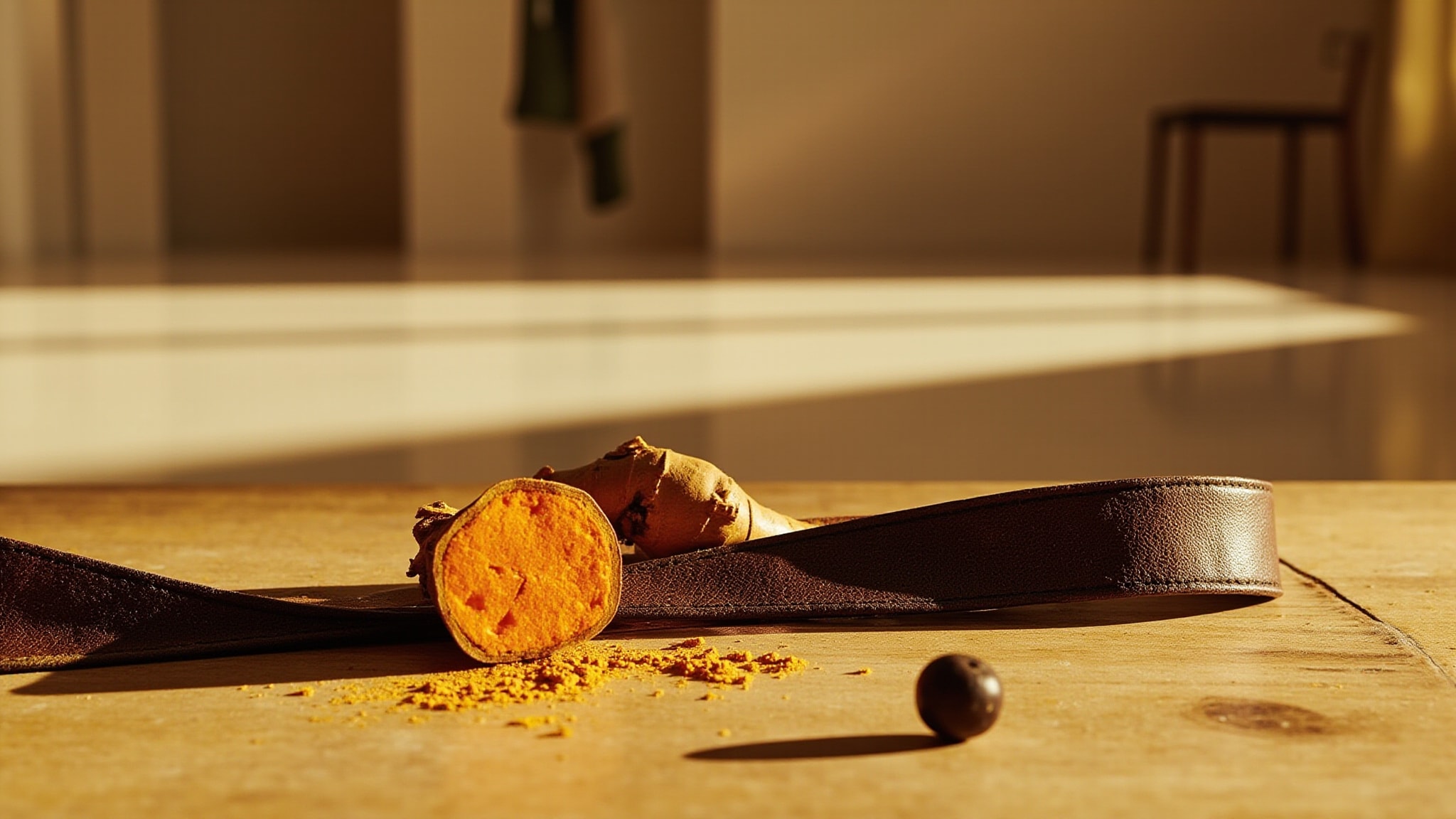 Cuir Curcuma by Affinessence. Atmospheric mood