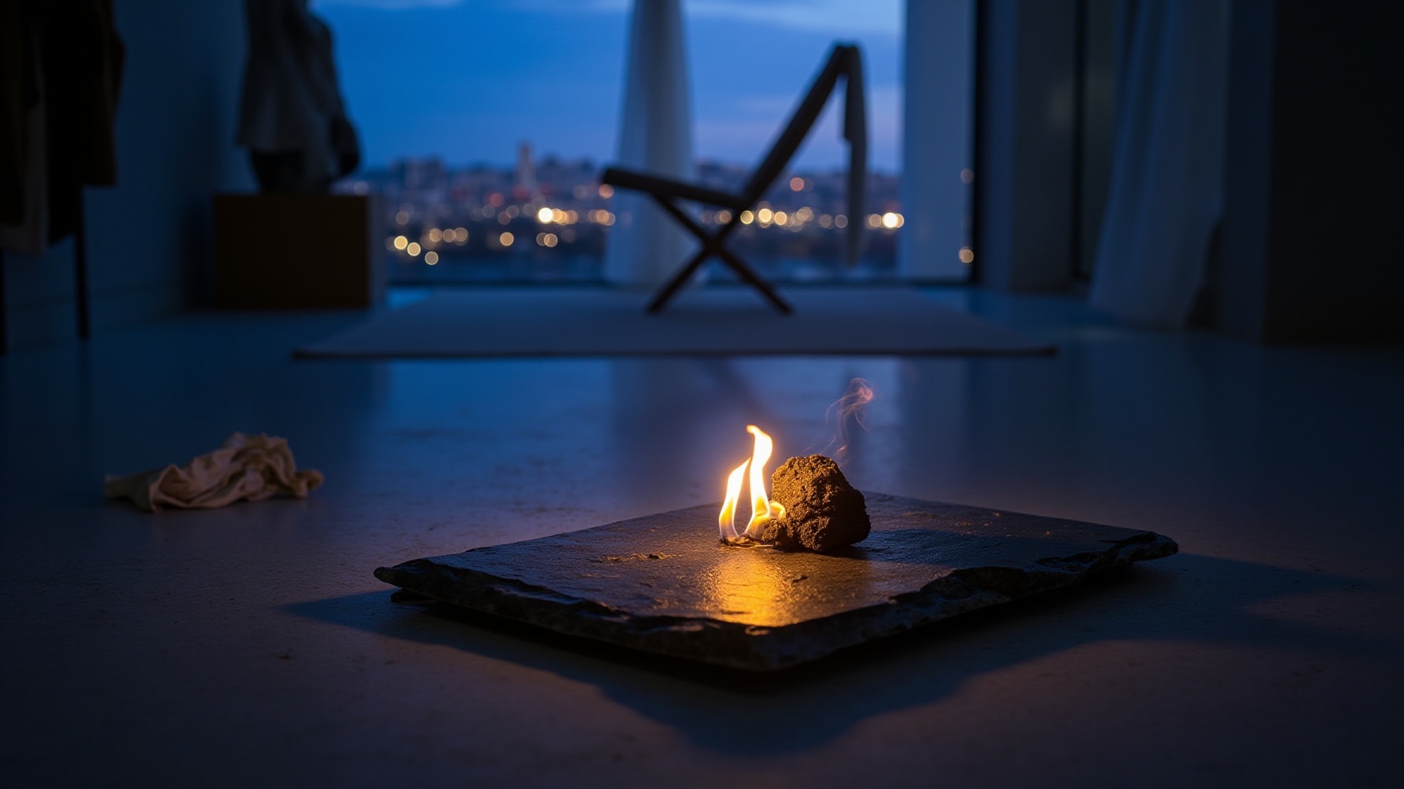 Patchouli On Fire by Afnan. Atmospheric mood