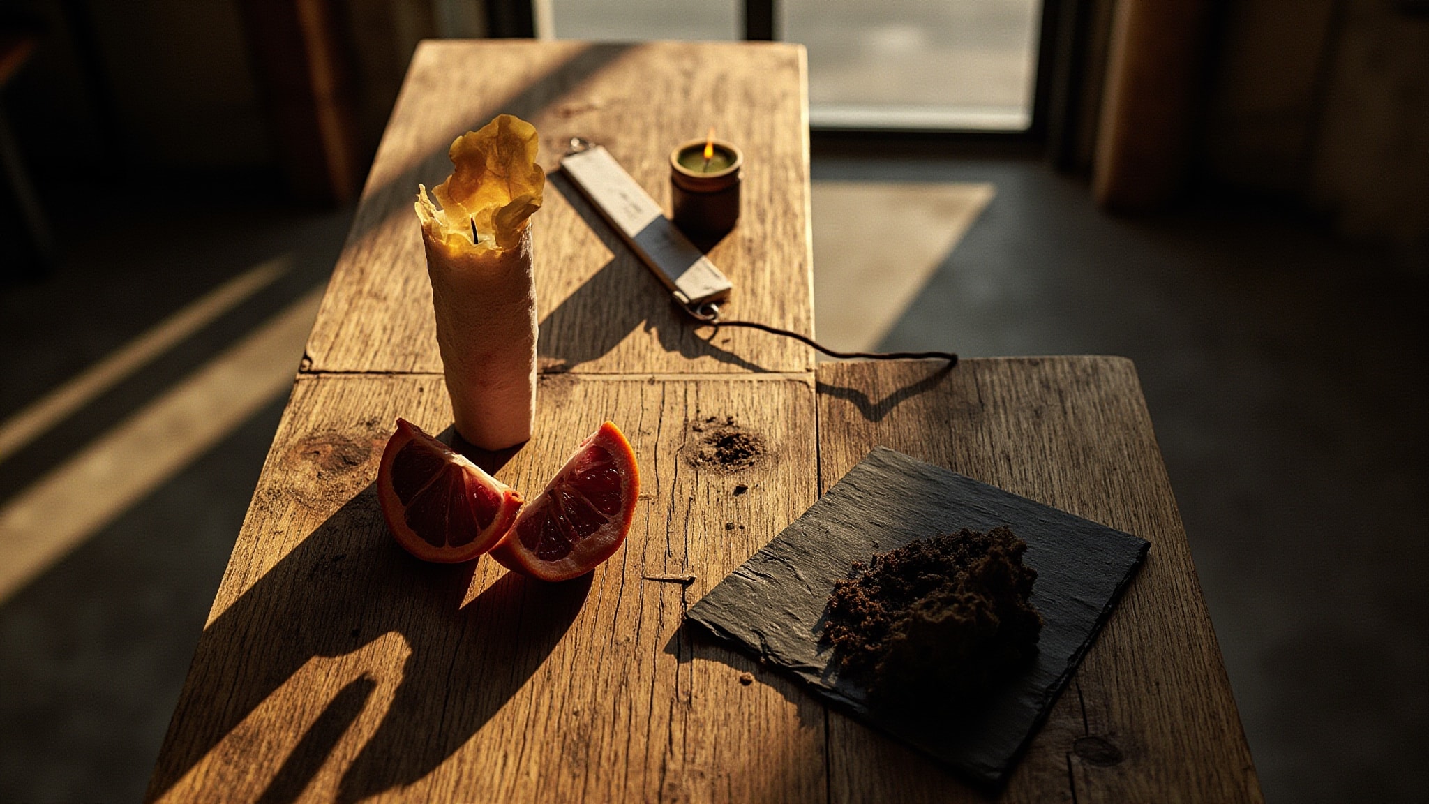 Patchouli Noir Solid by Aftelier. Atmospheric mood