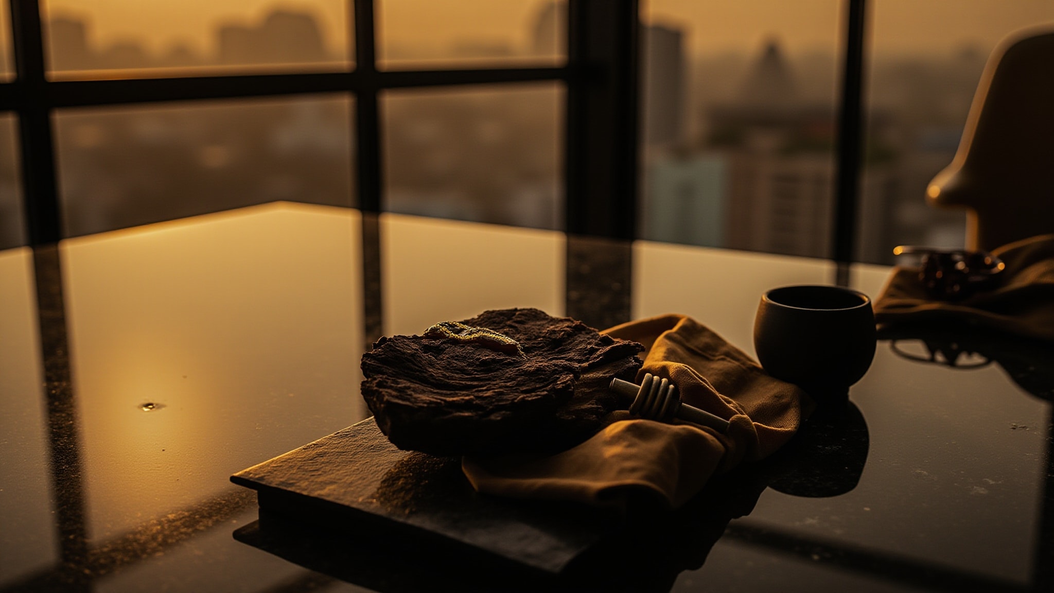 Yellow Kinam by Agar Aura. Atmospheric mood
