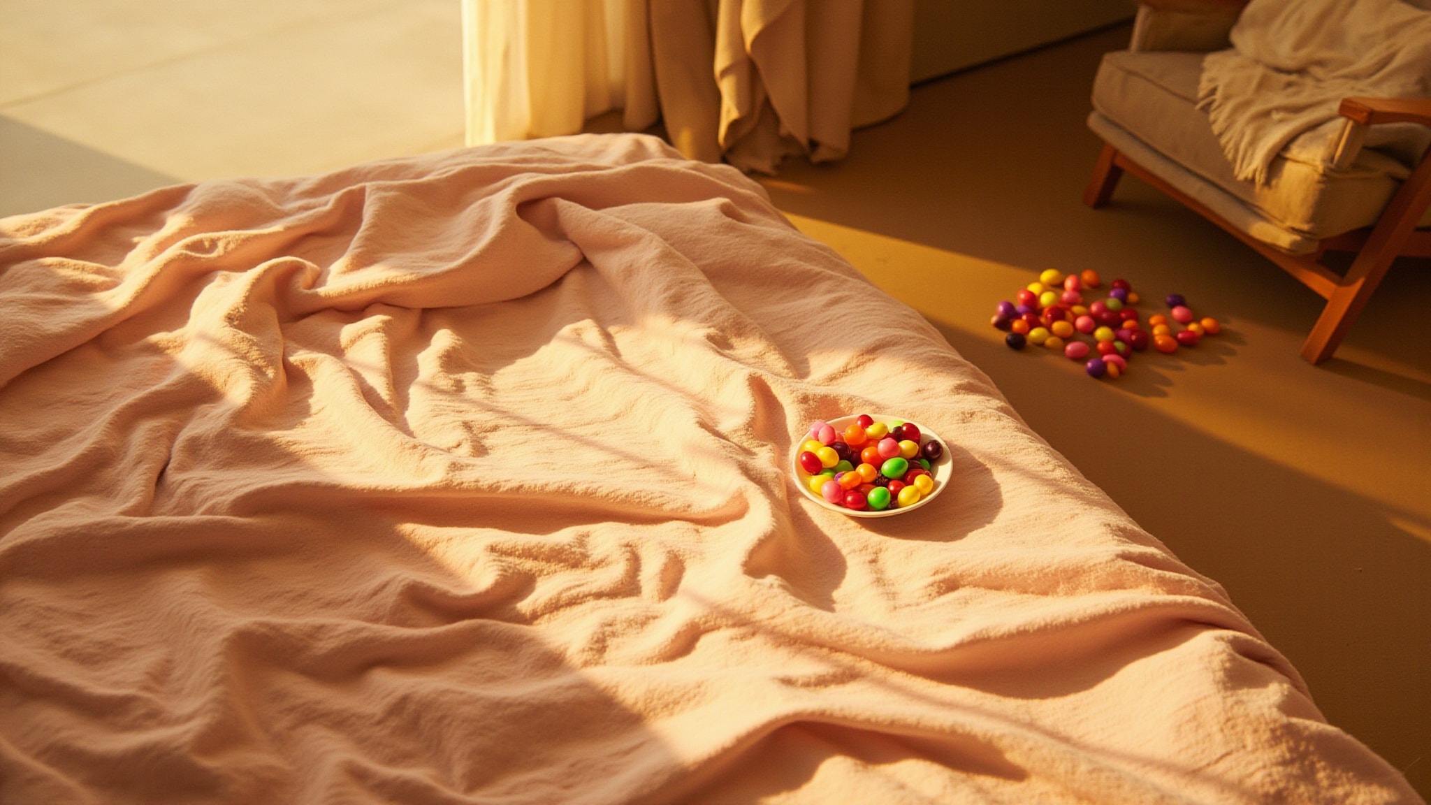Peachy Peach / بيتشي بيتش by Ahmed Al Maghribi. Atmospheric mood