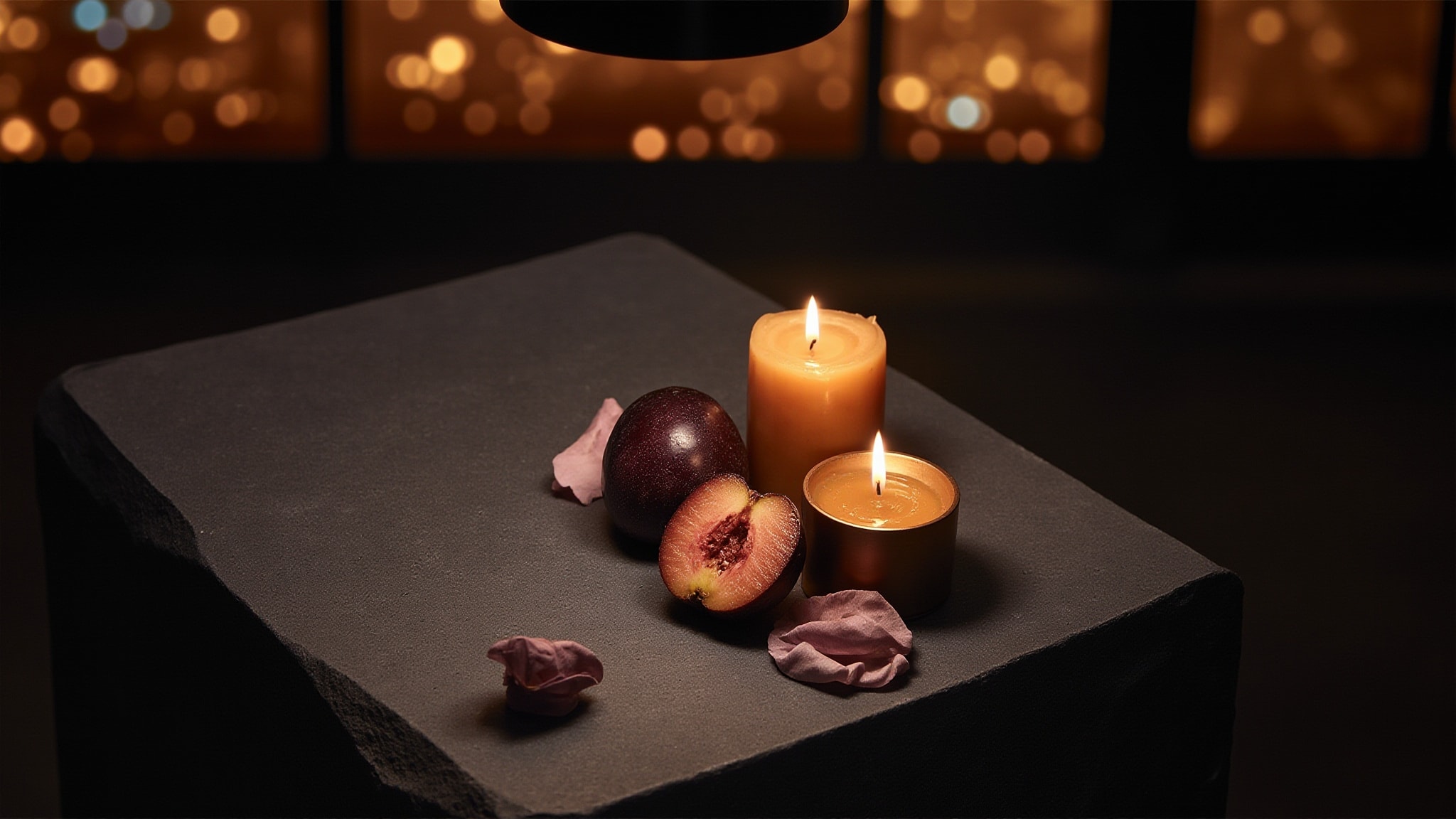 Camelia Garden by Ahmed Al Maghribi. Atmospheric mood