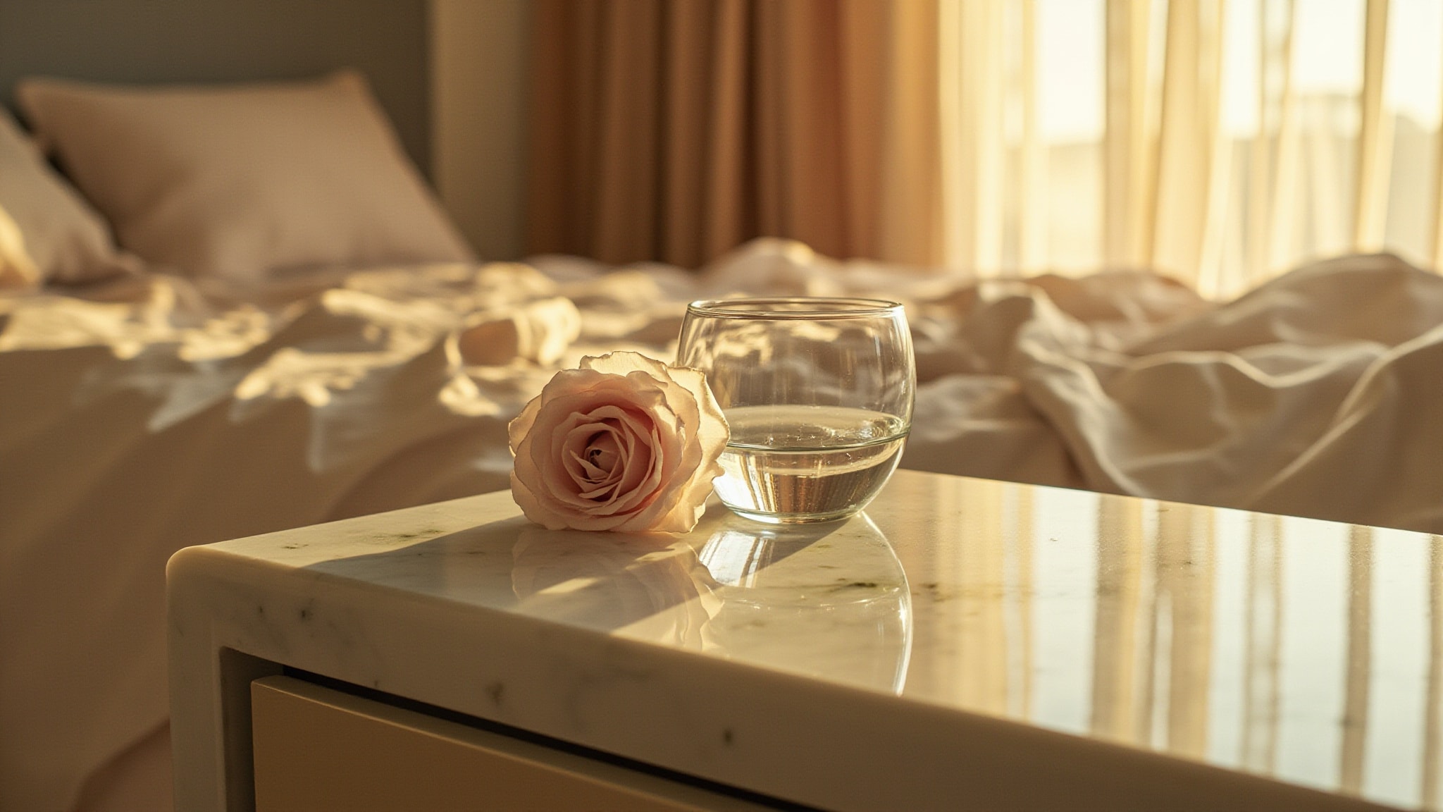 La Rosee by Ahmed Al Maghribi. Atmospheric mood