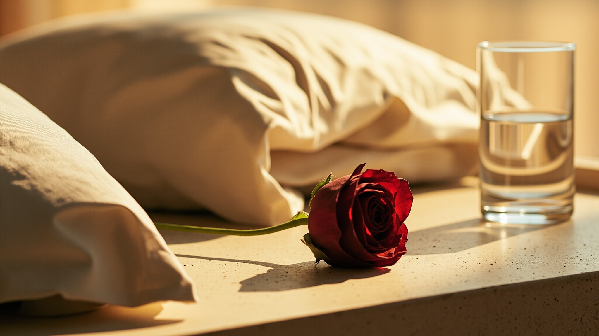 Rose Noir by Ahmed Al Maghribi. Atmospheric mood