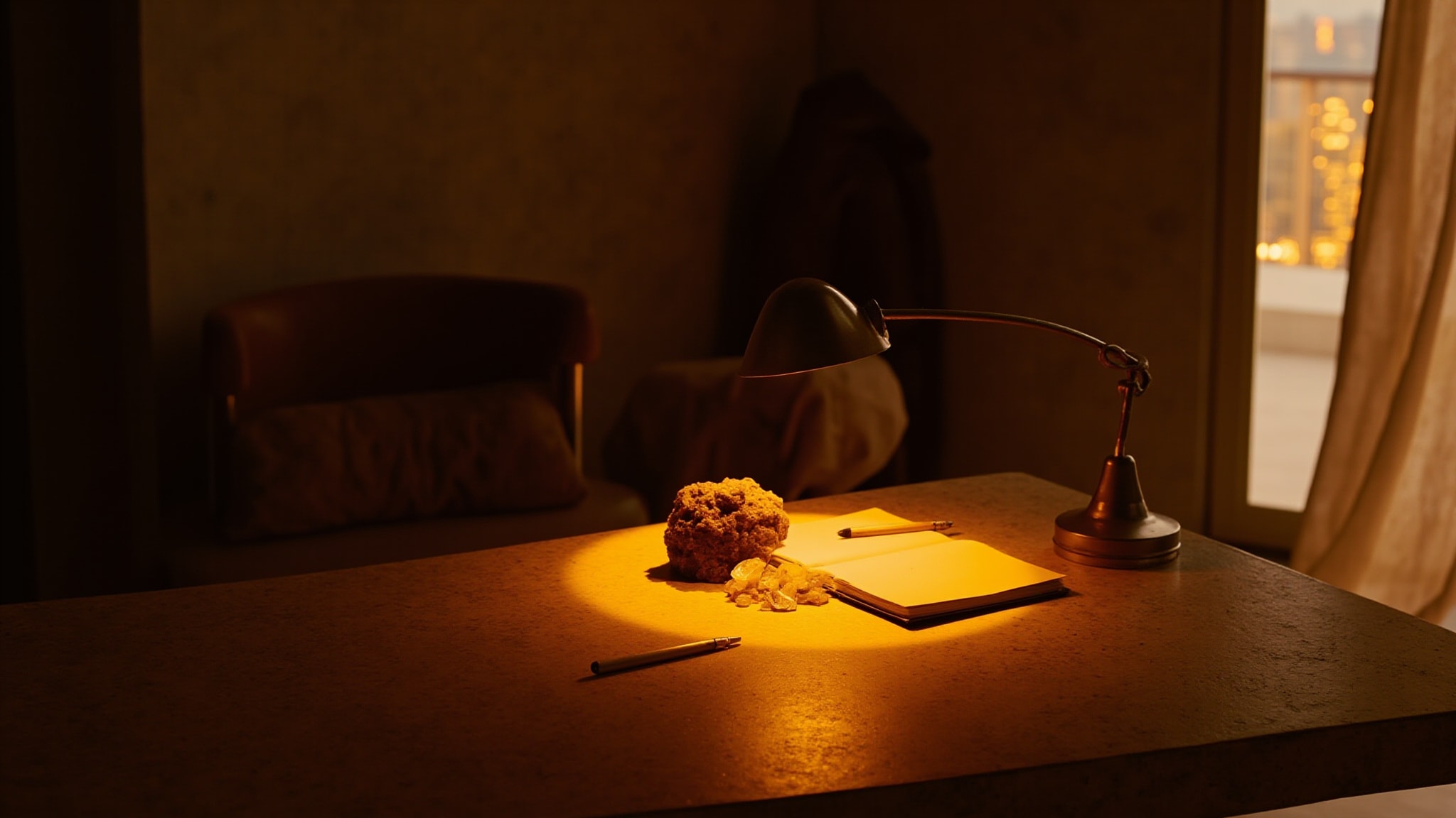 Amber by Ahmed Soliman. Atmospheric mood