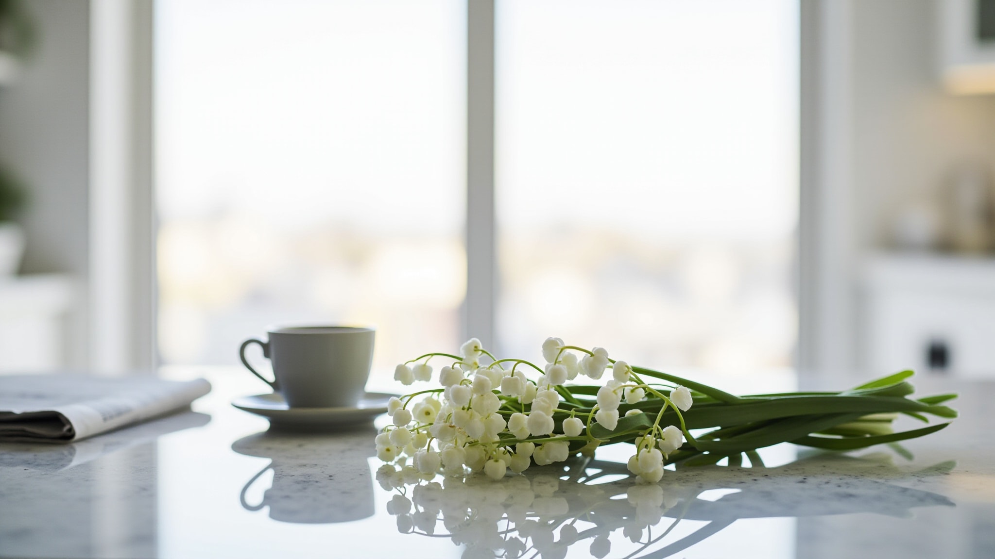 Lily of the Valley by Ahmed Soliman. Atmospheric mood