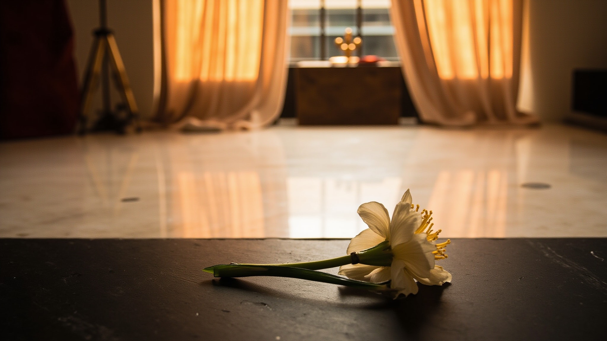 Narcissus by Ahmed Soliman. Atmospheric mood