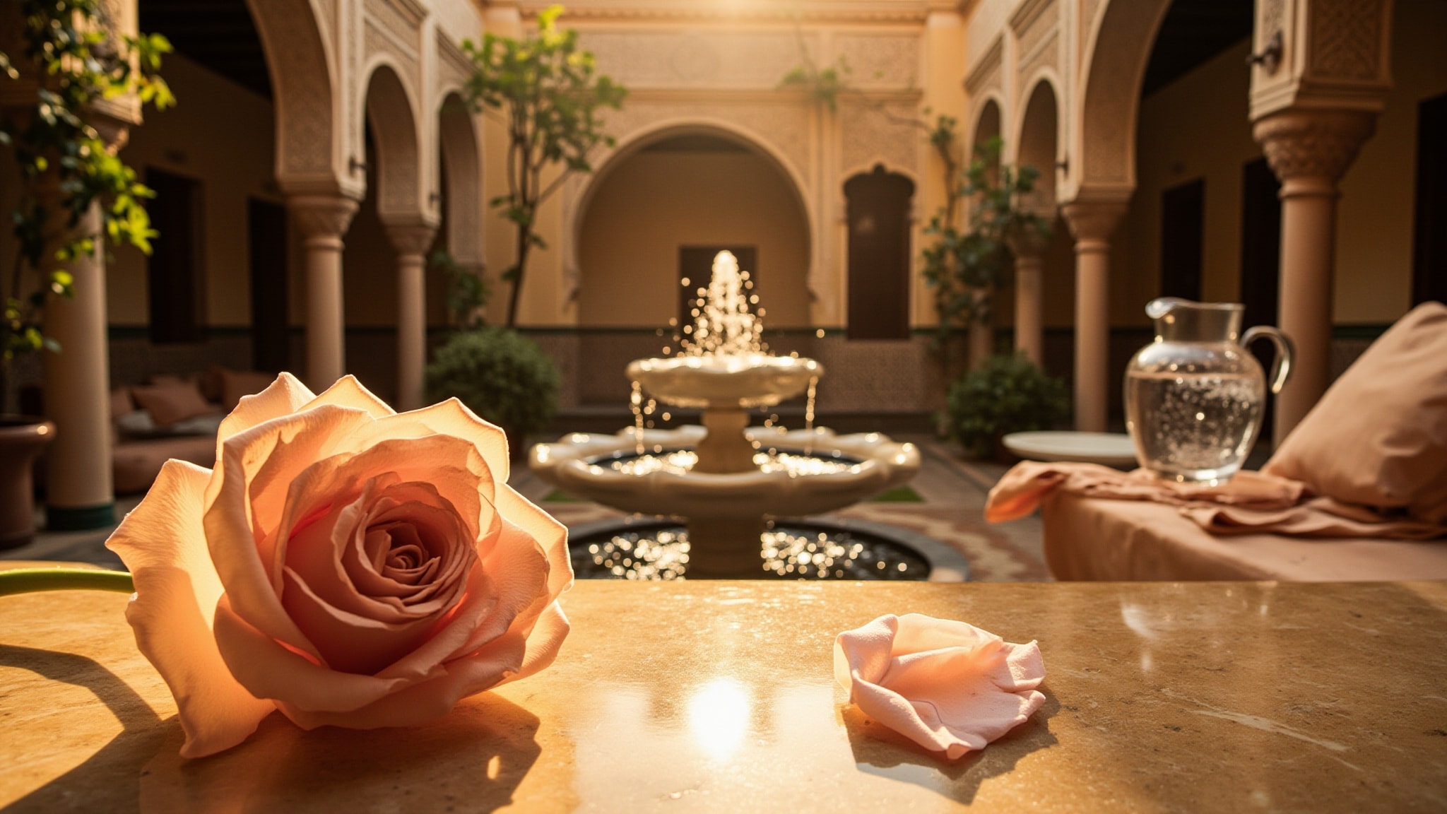 Andalusian Garden by Al-Jazeera Perfumes. Atmospheric mood