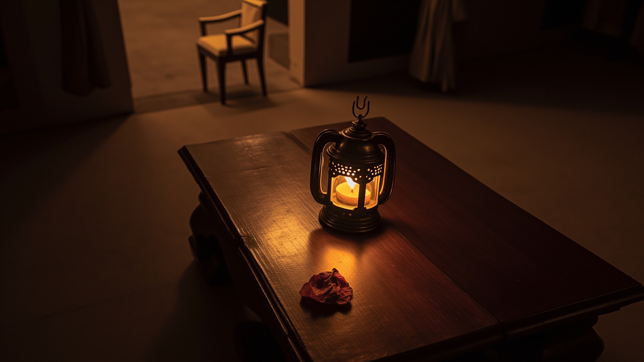 Al Meaweah by Majid Muzaffar Iterji. Atmospheric mood