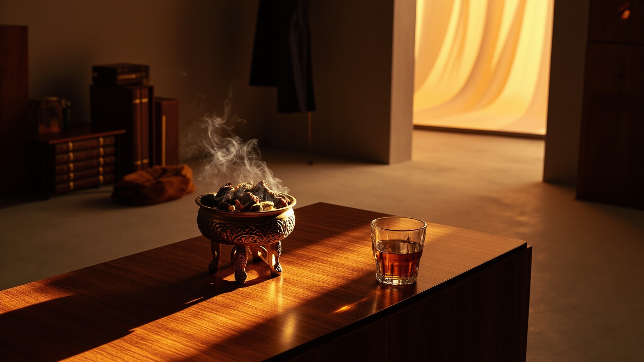 Golden Oud by Al Haramain. Atmospheric mood