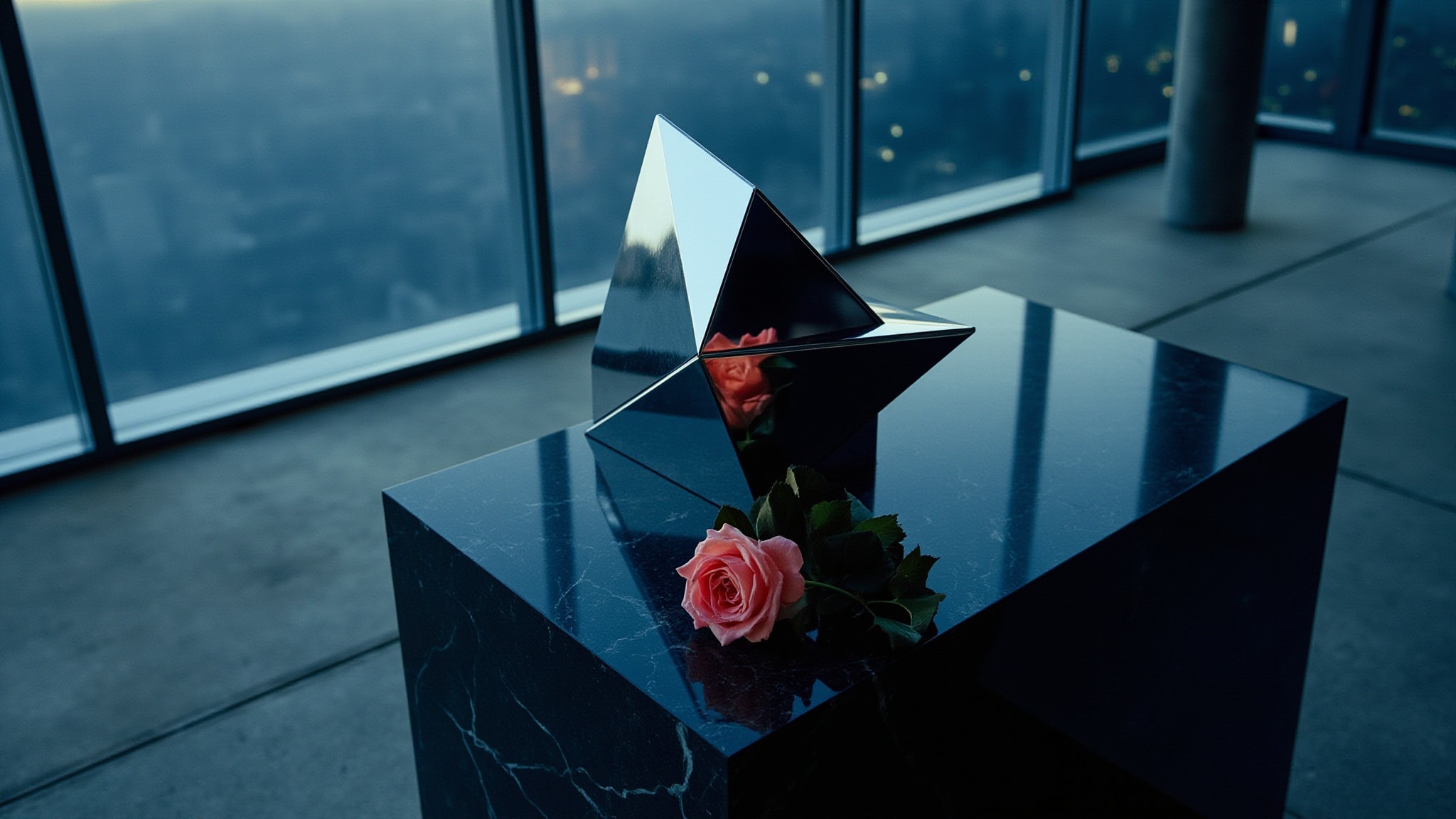 Metallic Rose's by Alex Perfume. Atmospheric mood