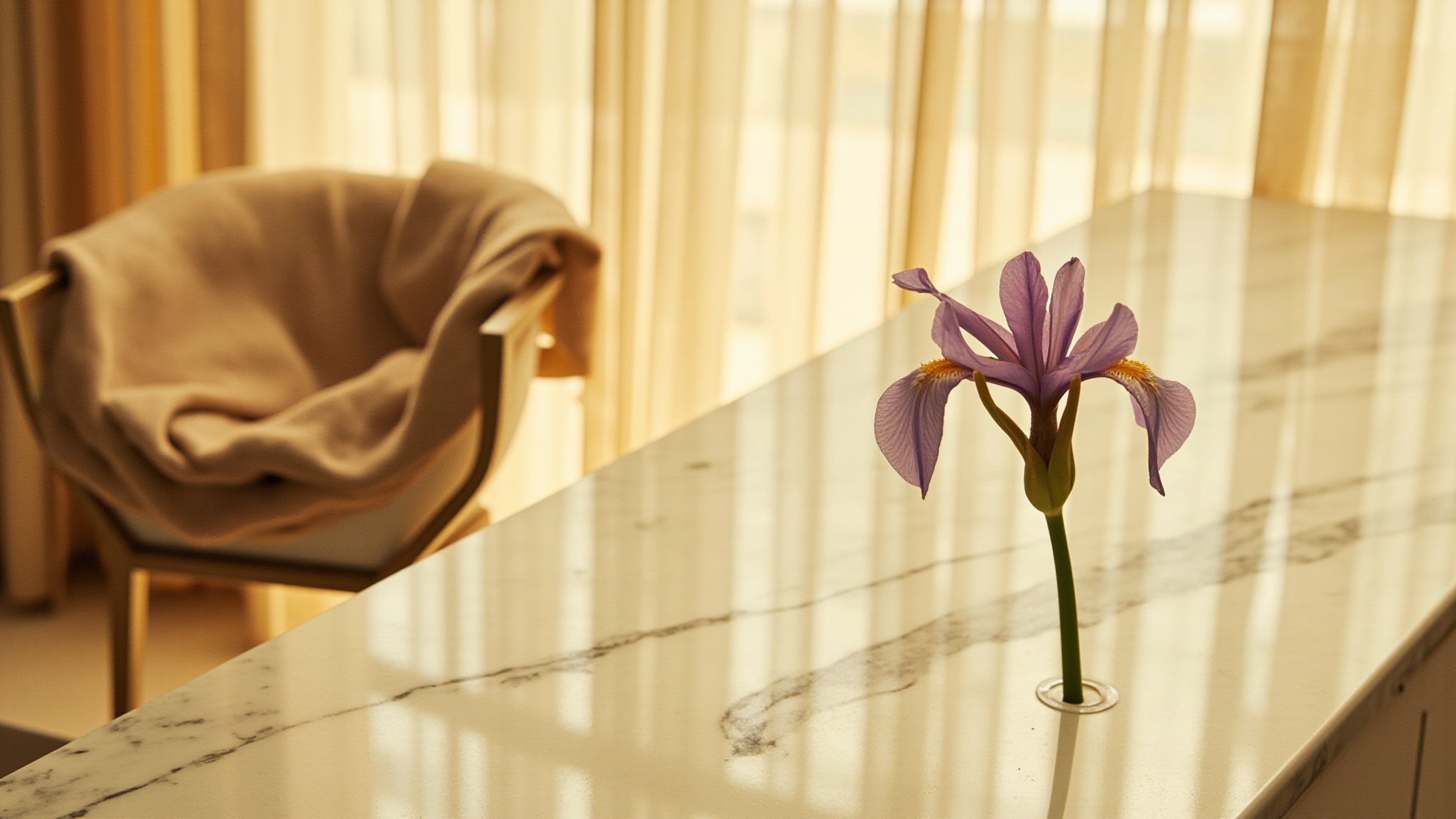Iris Violet by Alexandre J. Atmospheric mood
