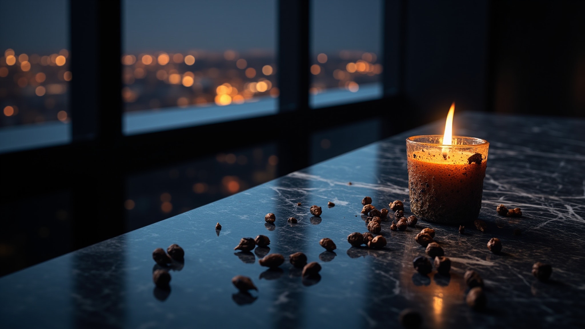 Desire Black by Alfred Dunhill. Atmospheric mood