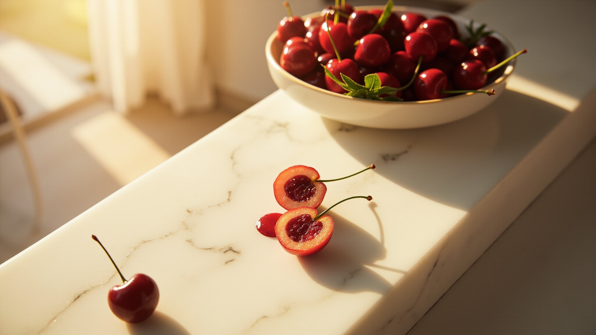 Cheery Cherry by Alice & Peter. Atmospheric mood