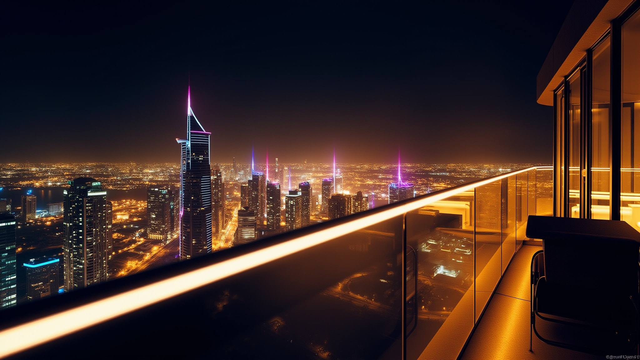 Amber Oud Dubai Night by Al Haramain Perfumes. Atmospheric mood