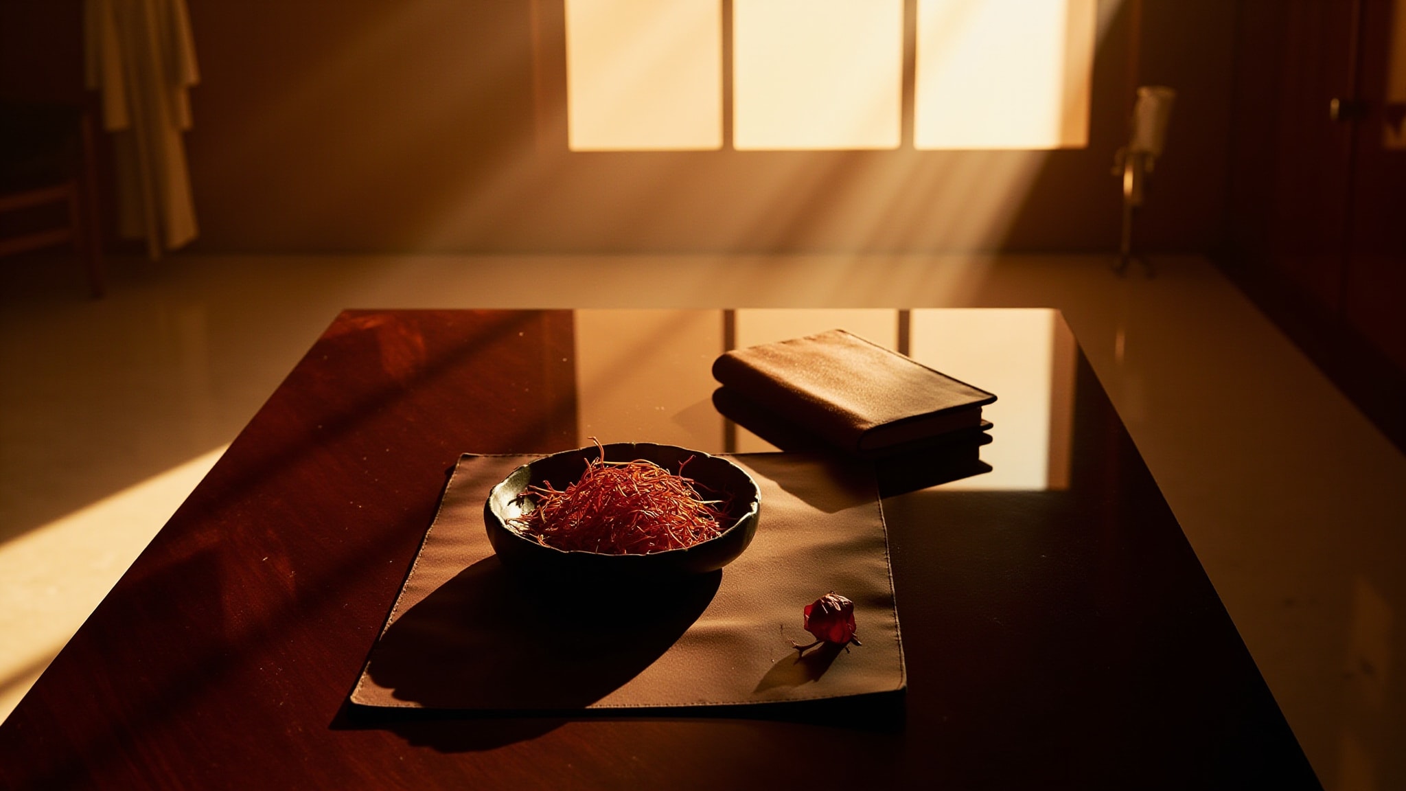 Saffron Hamra by Amouage. Atmospheric mood