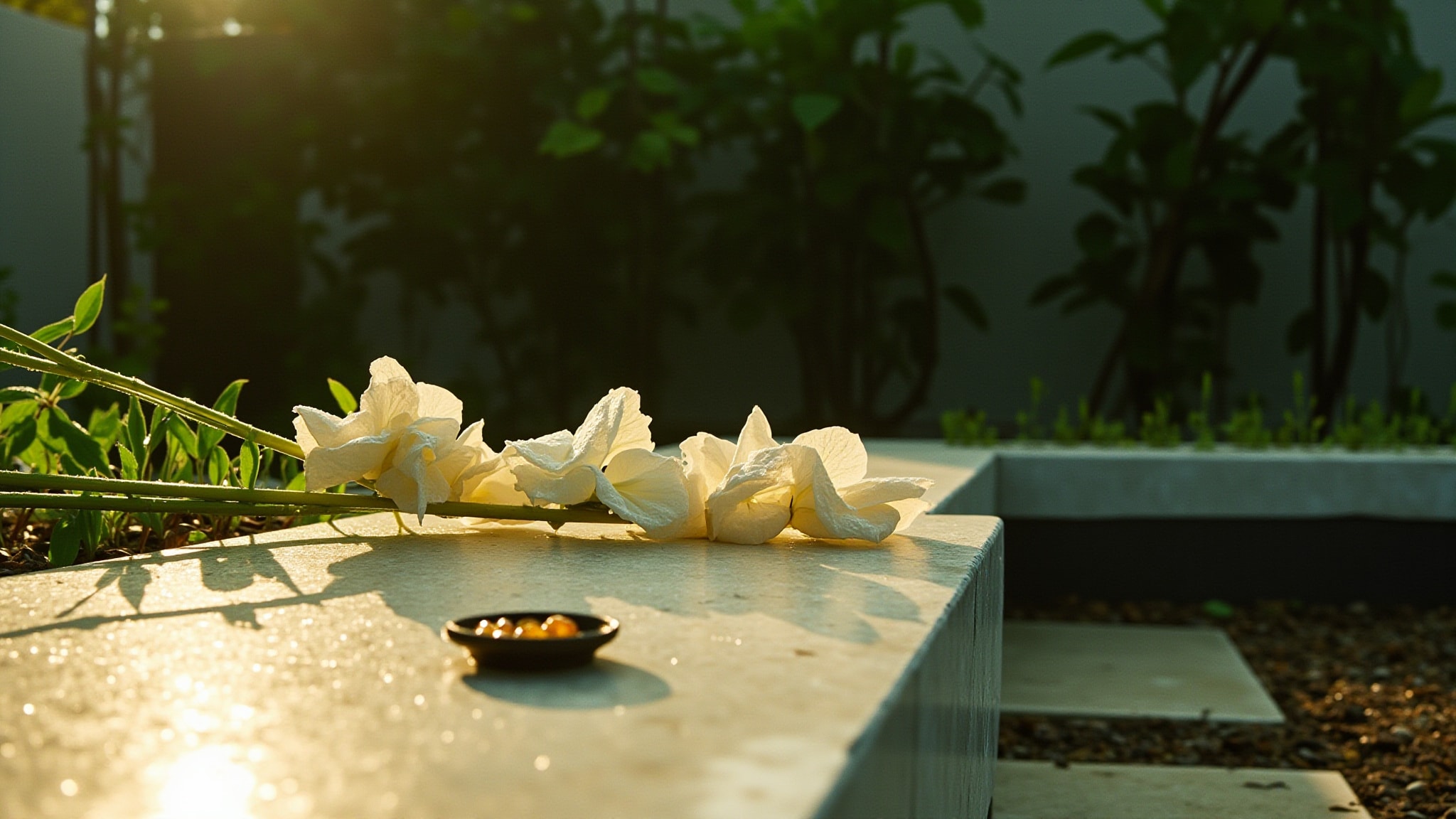 Enchanted Garden by Amouroud. Atmospheric mood