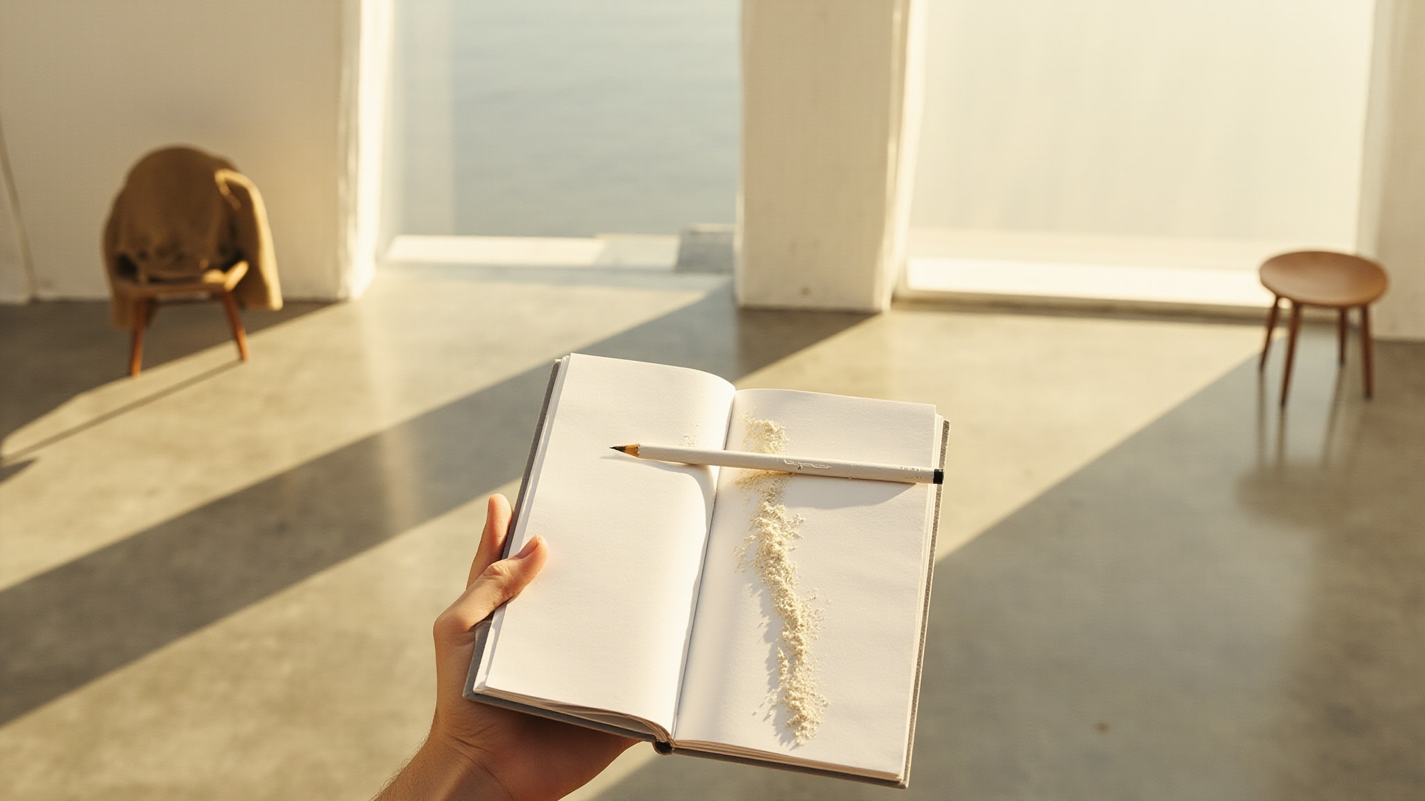 Blank Pages by And Other Stories. Atmospheric mood