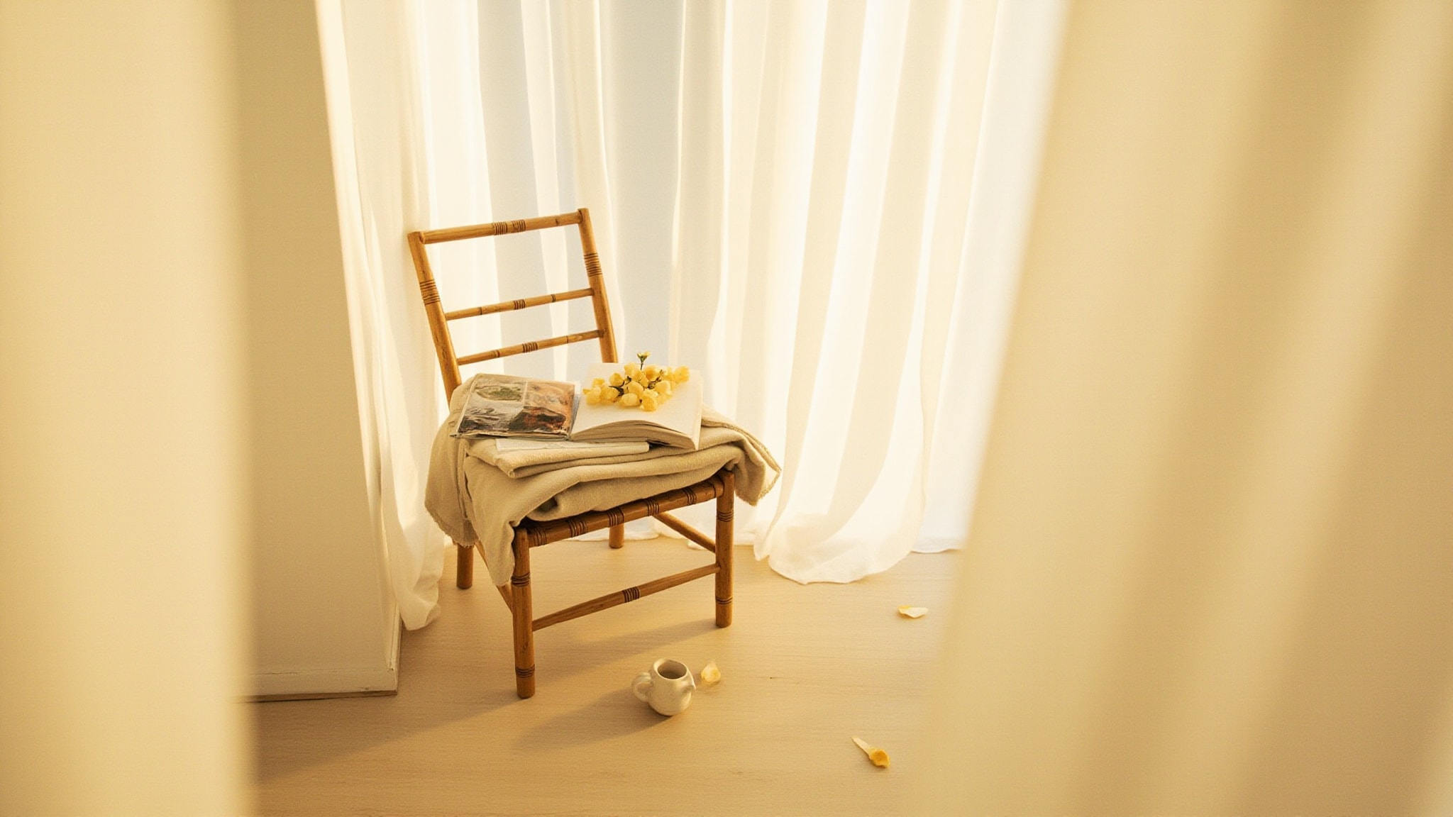 Fleur de Mimosa by And Other Stories. Atmospheric mood