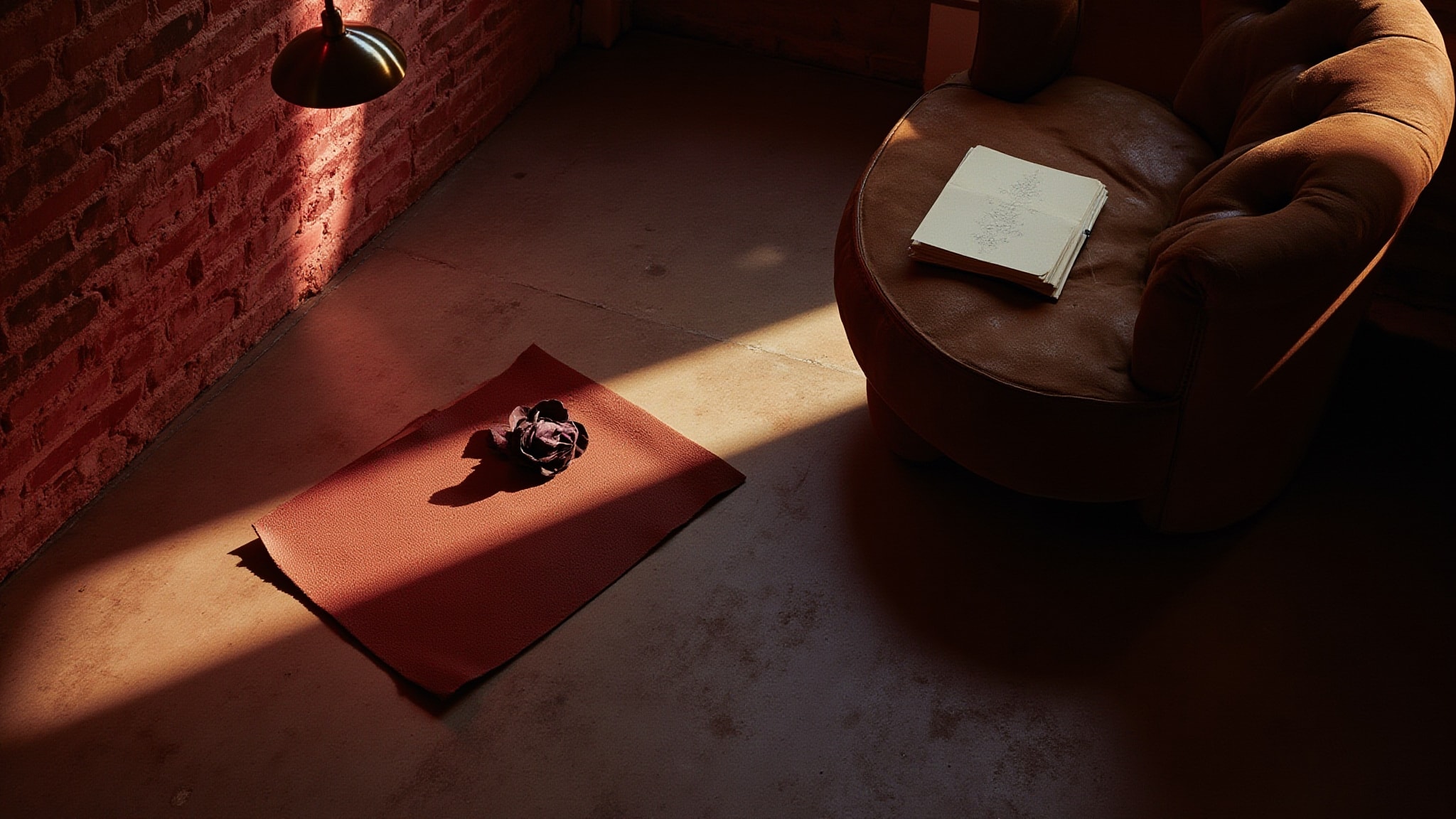 Leather Rosa by Angela Flanders. Atmospheric mood