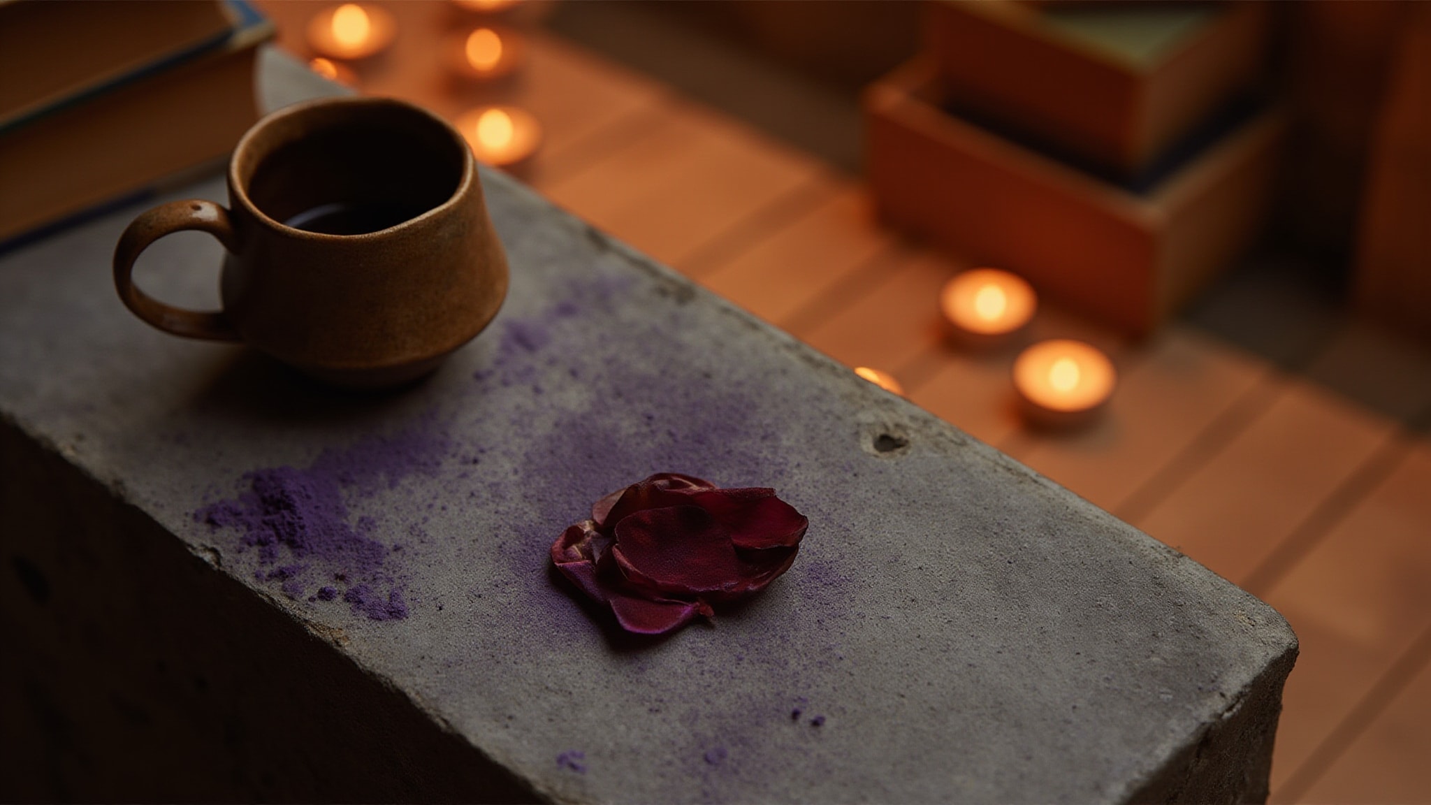 Ottoman by Angela Flanders. Atmospheric mood