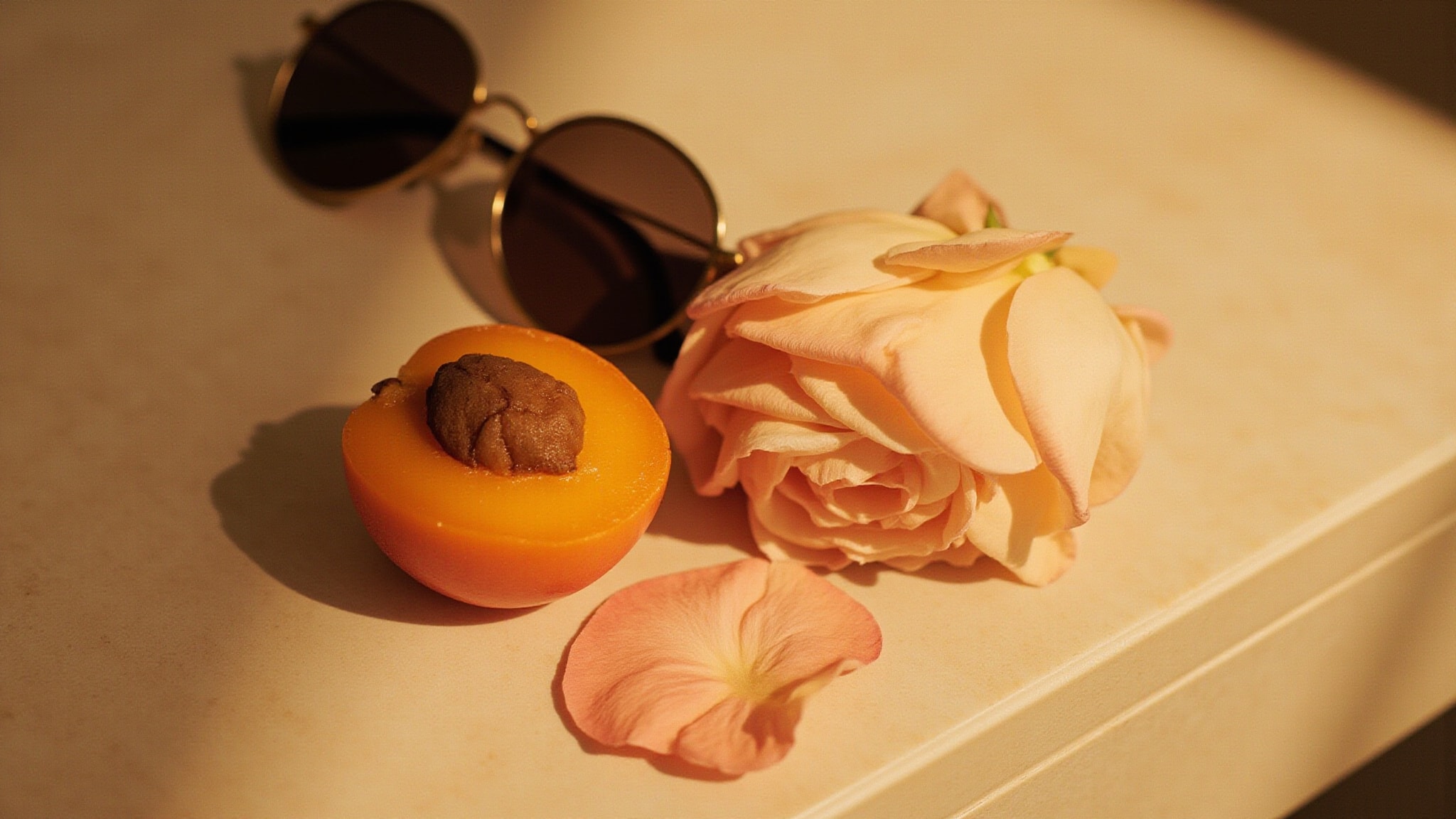 Rose Abricot by Anthologie. Atmospheric mood