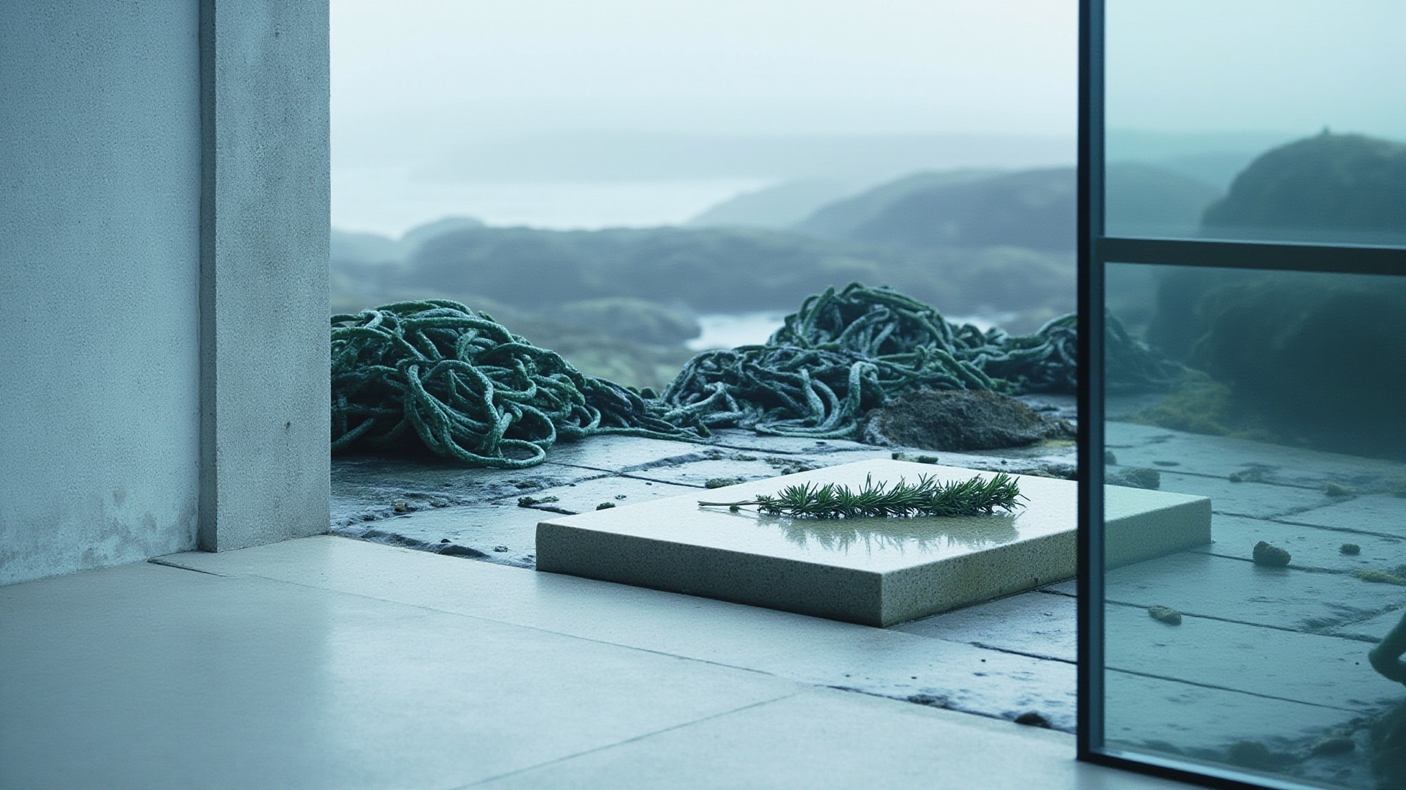 Sea Island by Antonio Visconti. Atmospheric mood