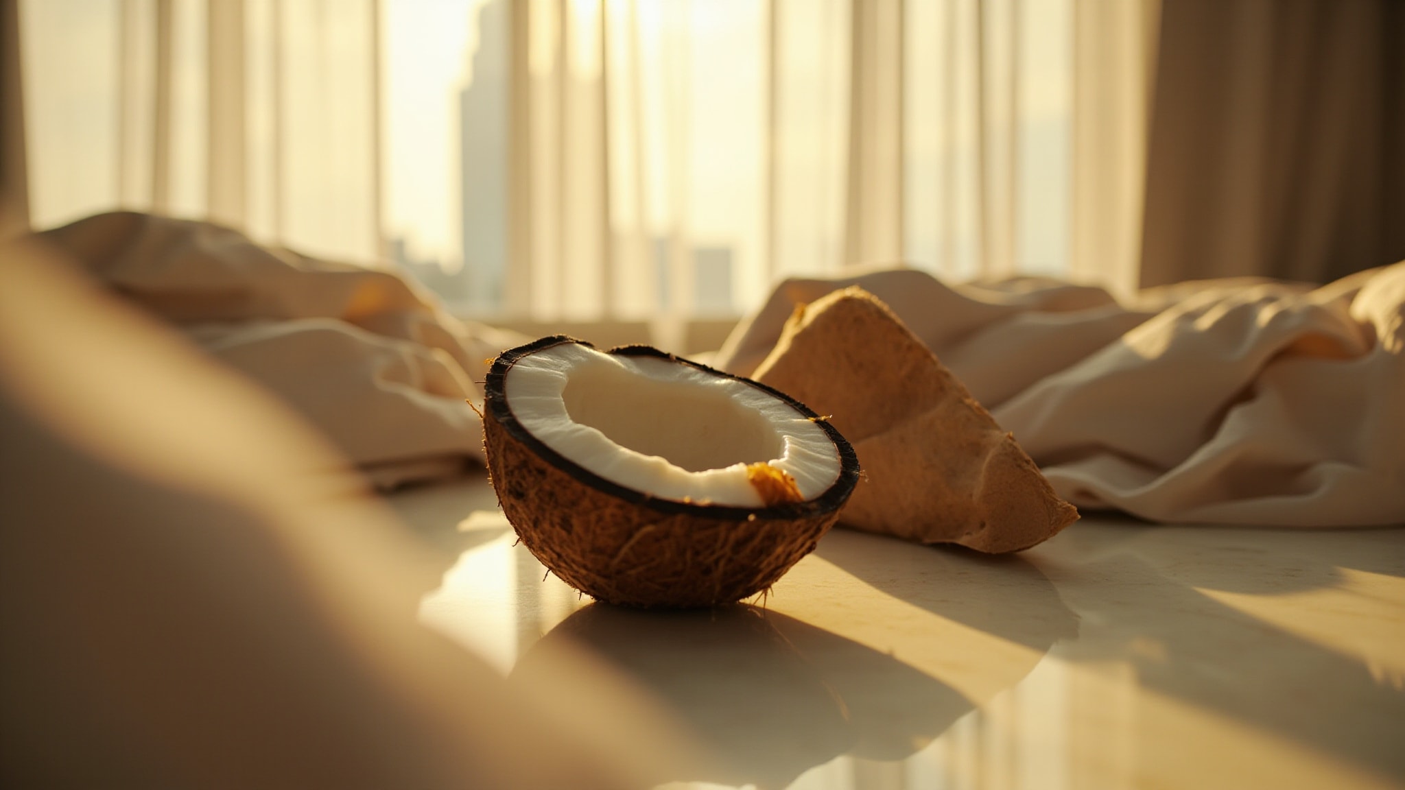 Sugar Coconut Chiffon by Arabiyat. Atmospheric mood