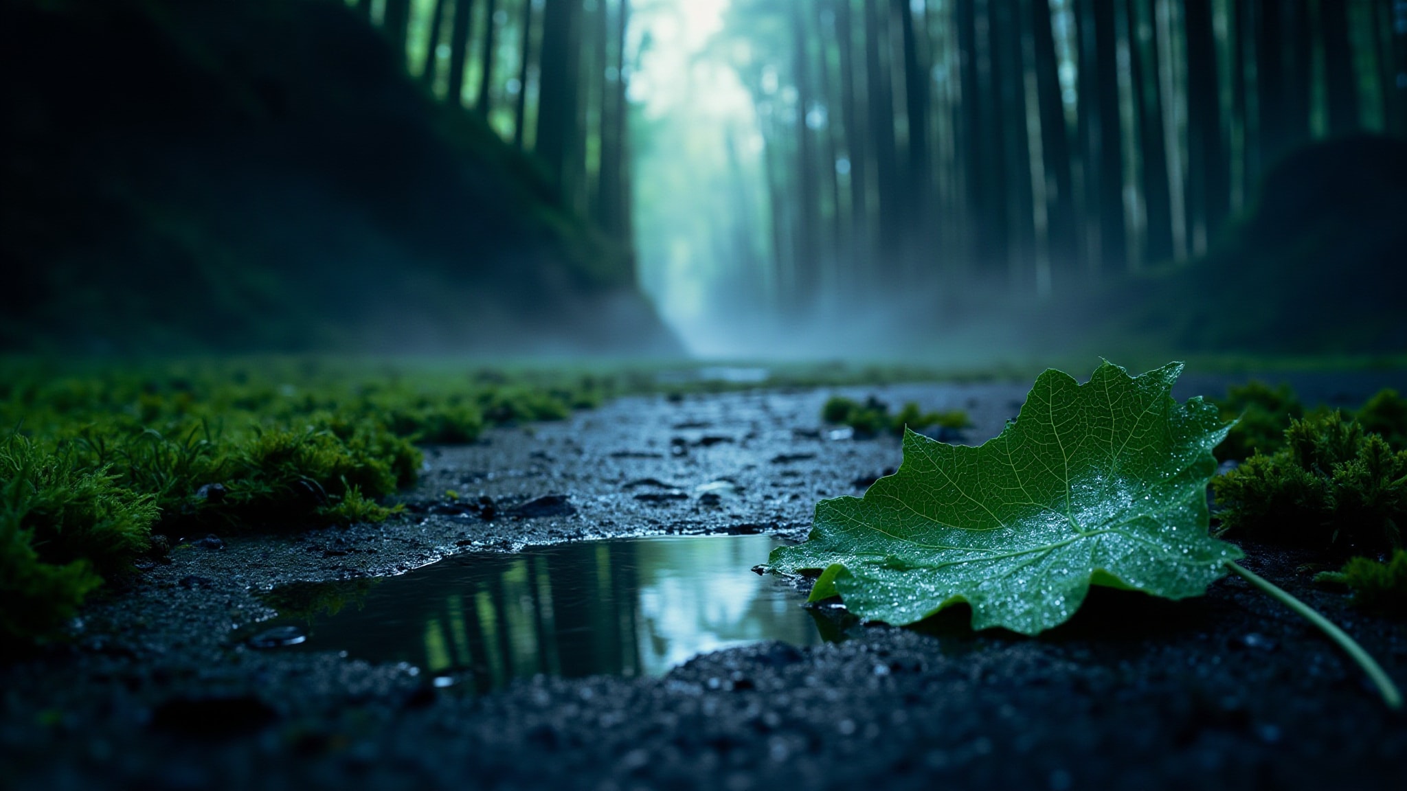 Arashiyama by d'Annam. Atmospheric mood